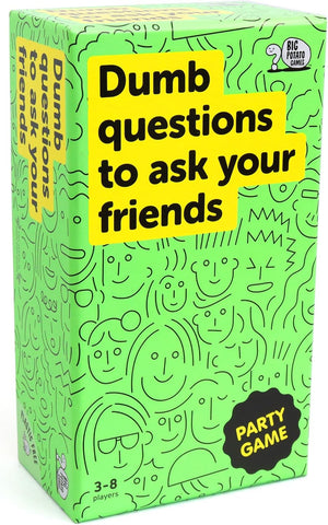 Dumb Questions To Ask Your Friends Party Game From Big Potato