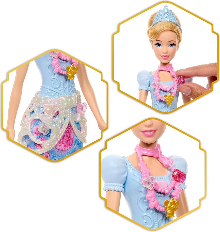 Disney Princess Doll Jewel Reveal Cinderella