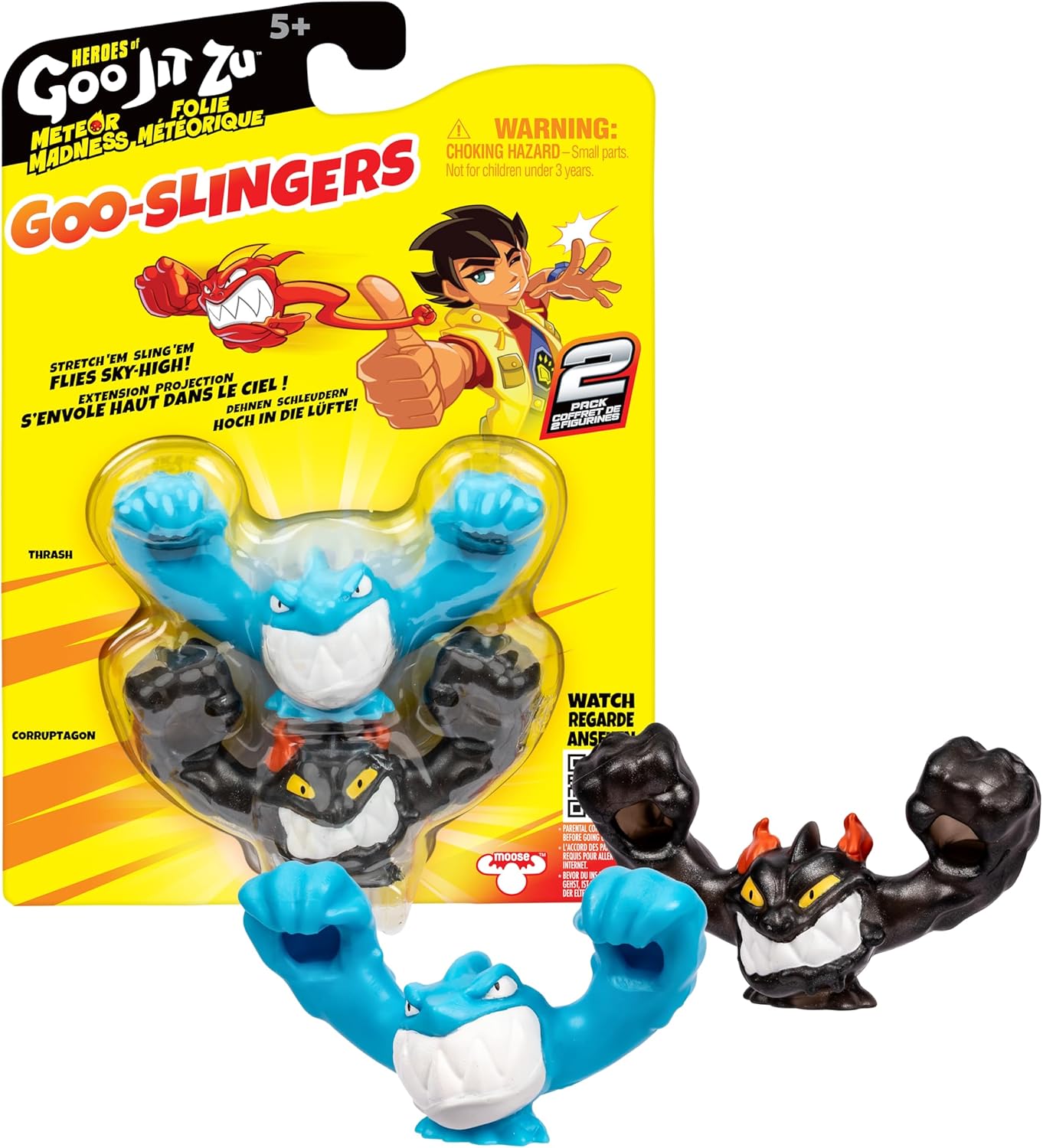 Heroes Of Goo Jit Zu Meteor Madness Goo-Slingers 2 Pack Assortment