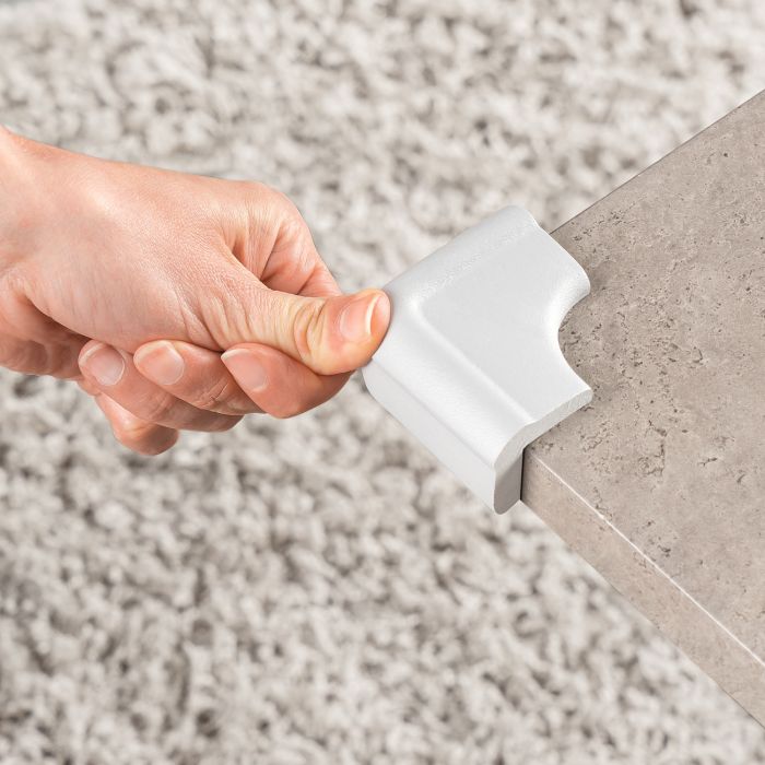 Soft Bite-Resistant Corner Protectors 4 Pk - White