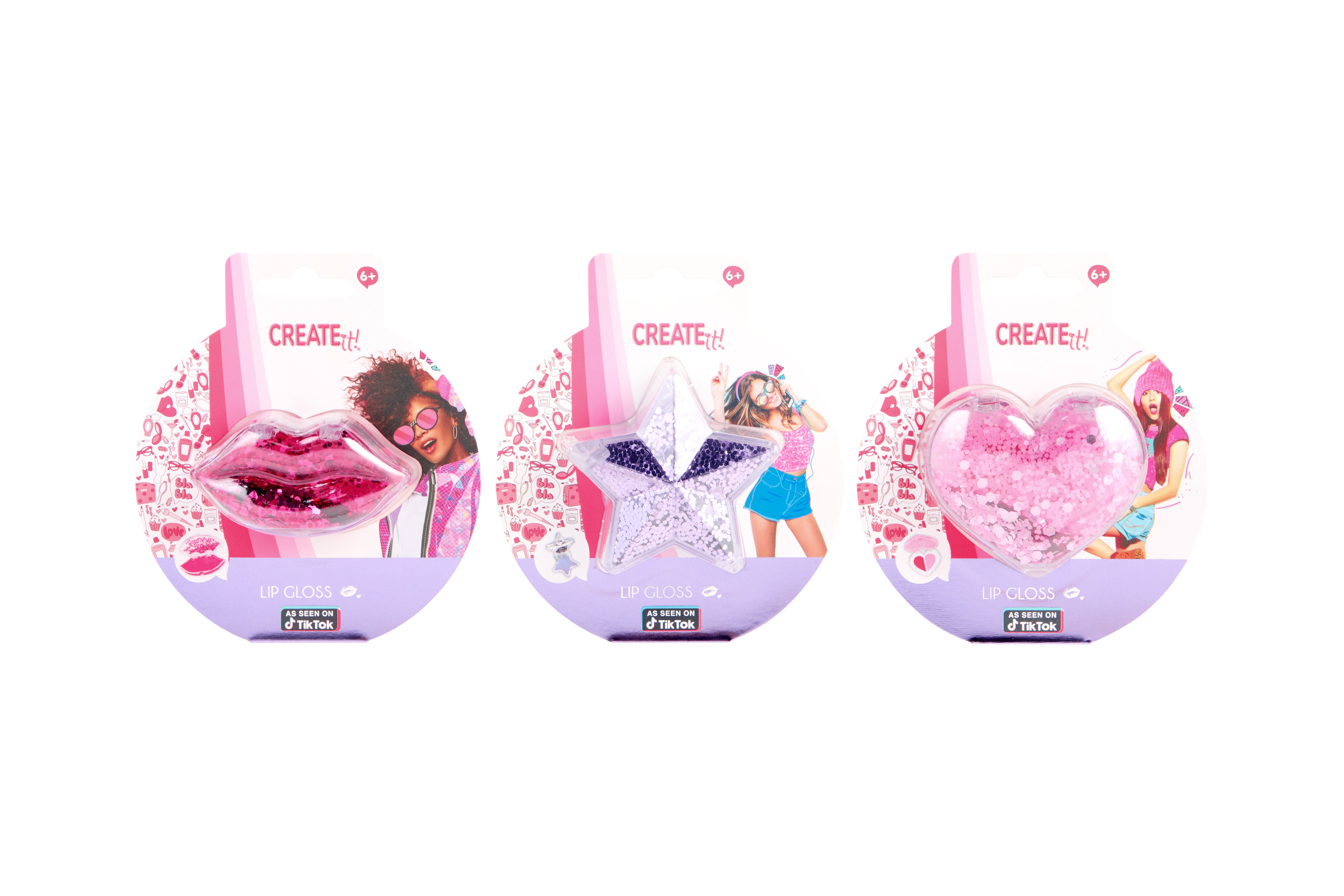 Create It! Lip Gloss Sparkle Confetti