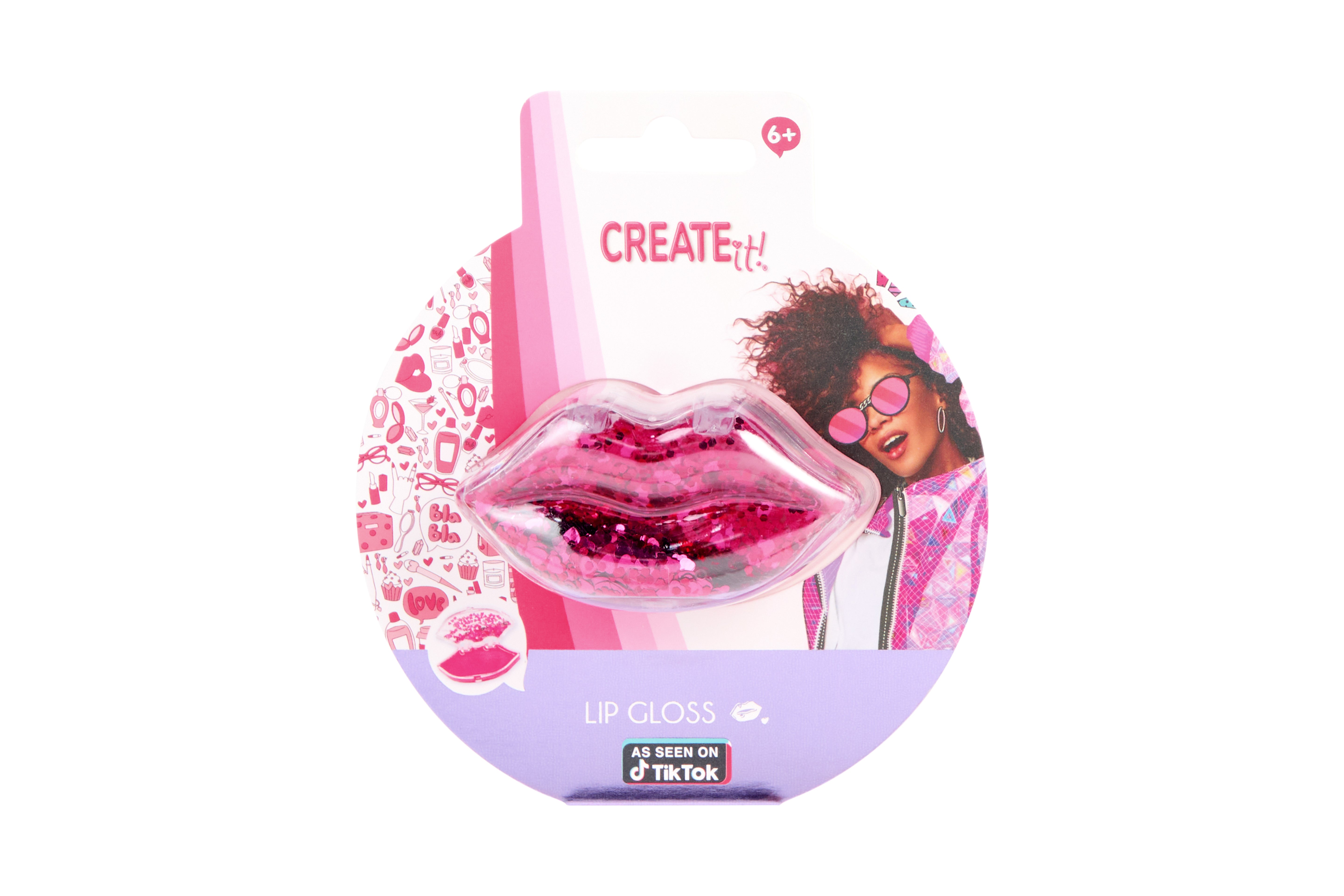 Create It! Lip Gloss Sparkle Confetti