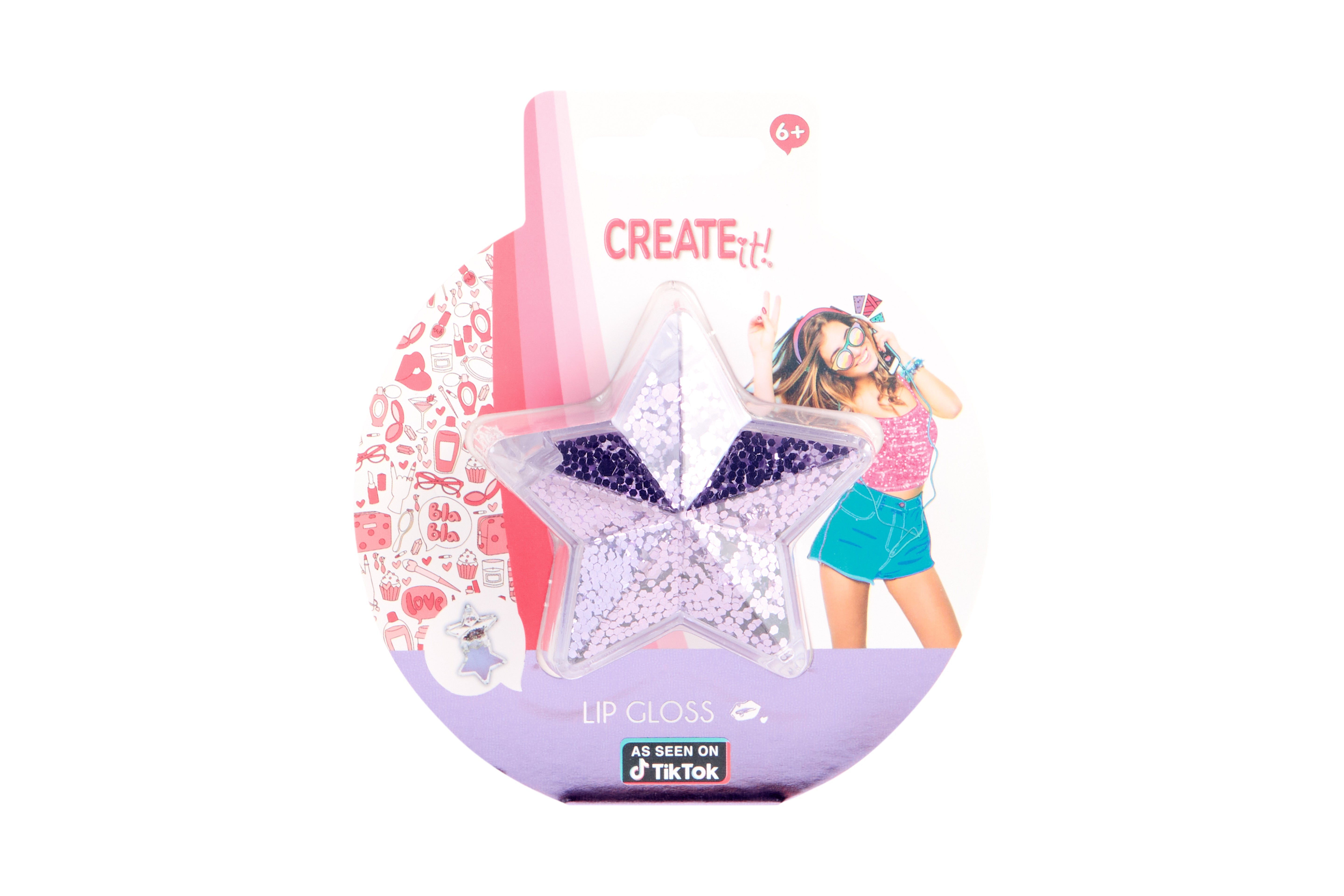 Create It! Lip Gloss Sparkle Confetti