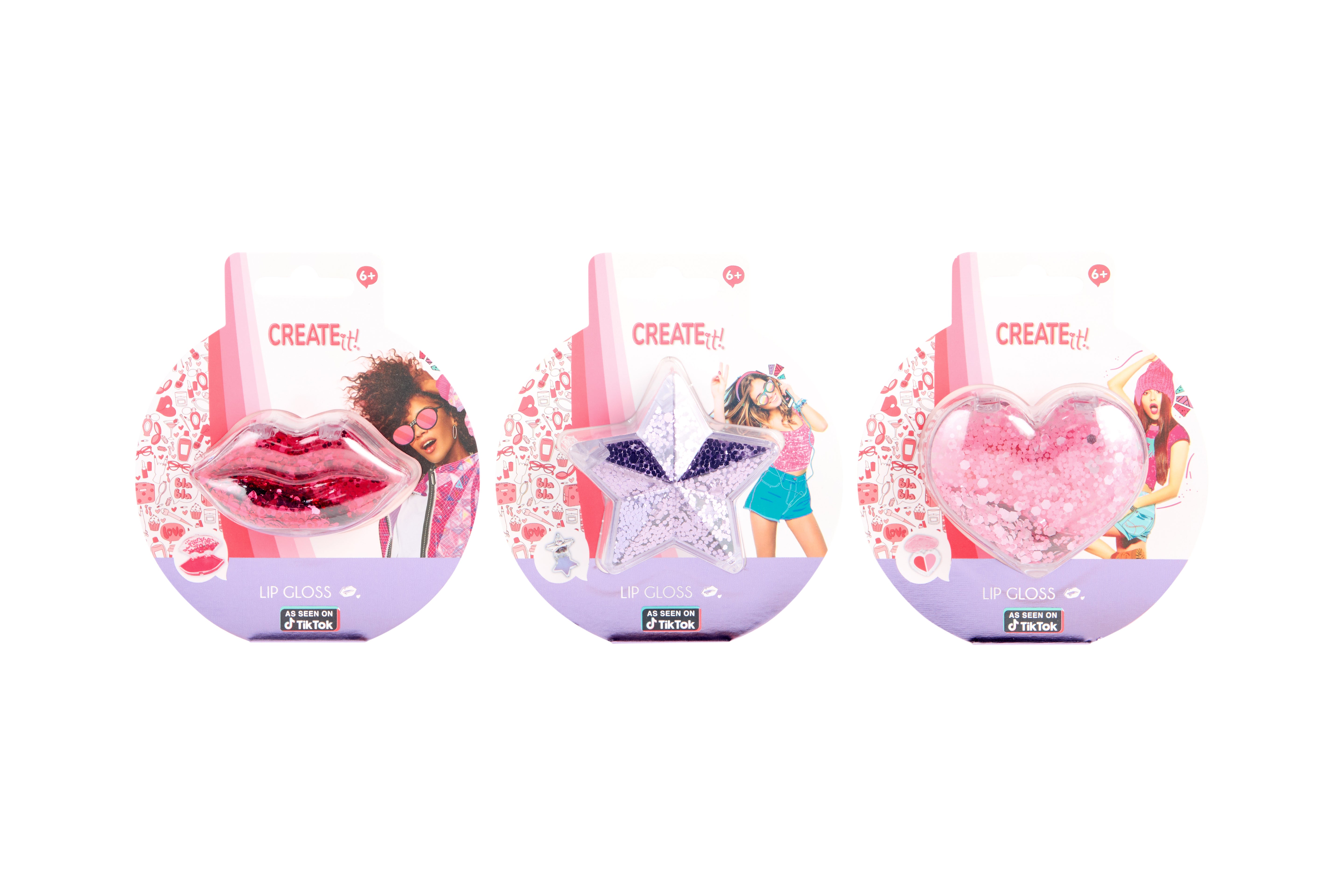 Create It! Lip Gloss Sparkle Confetti