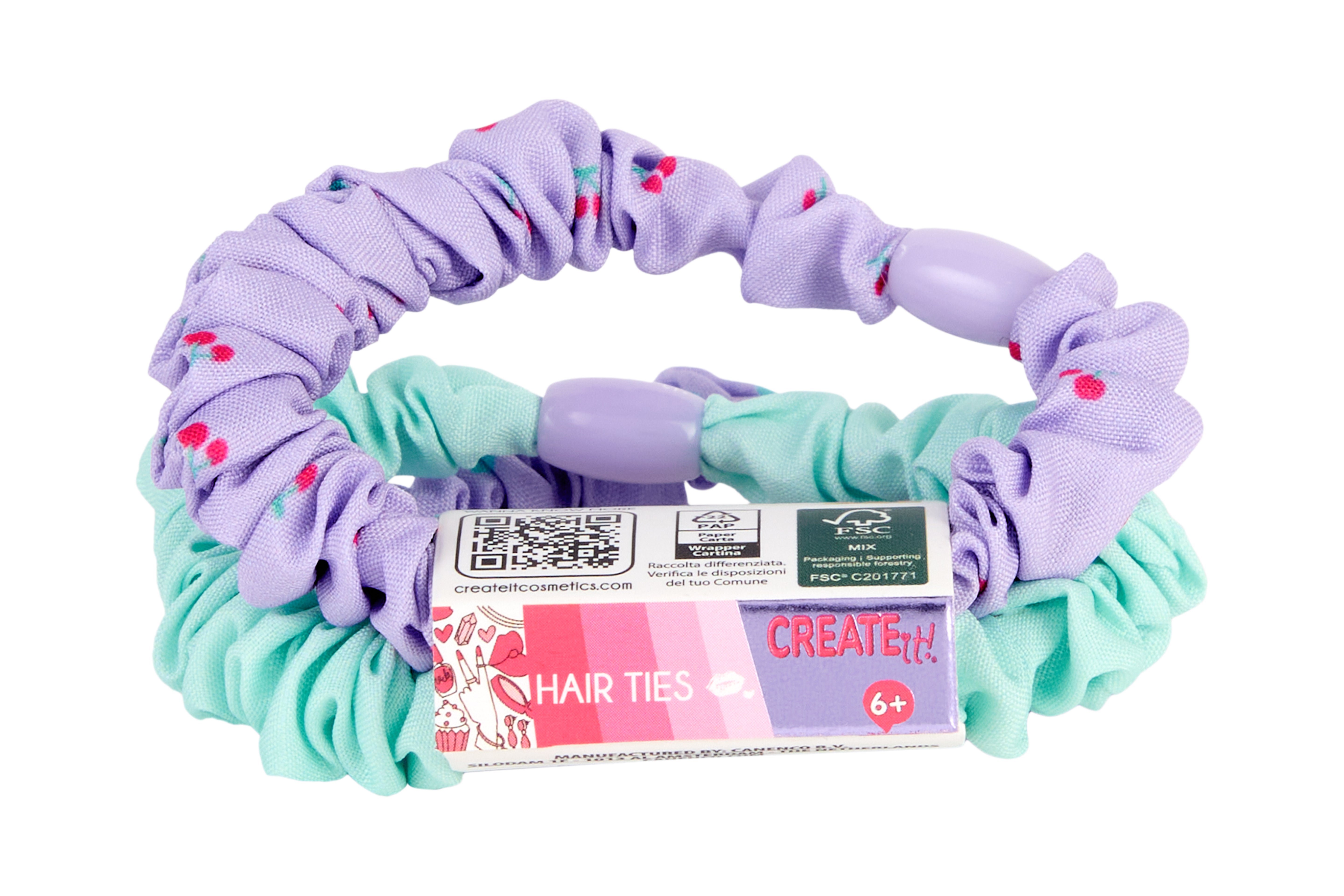 Create It! Elastic Ties 3 Pack