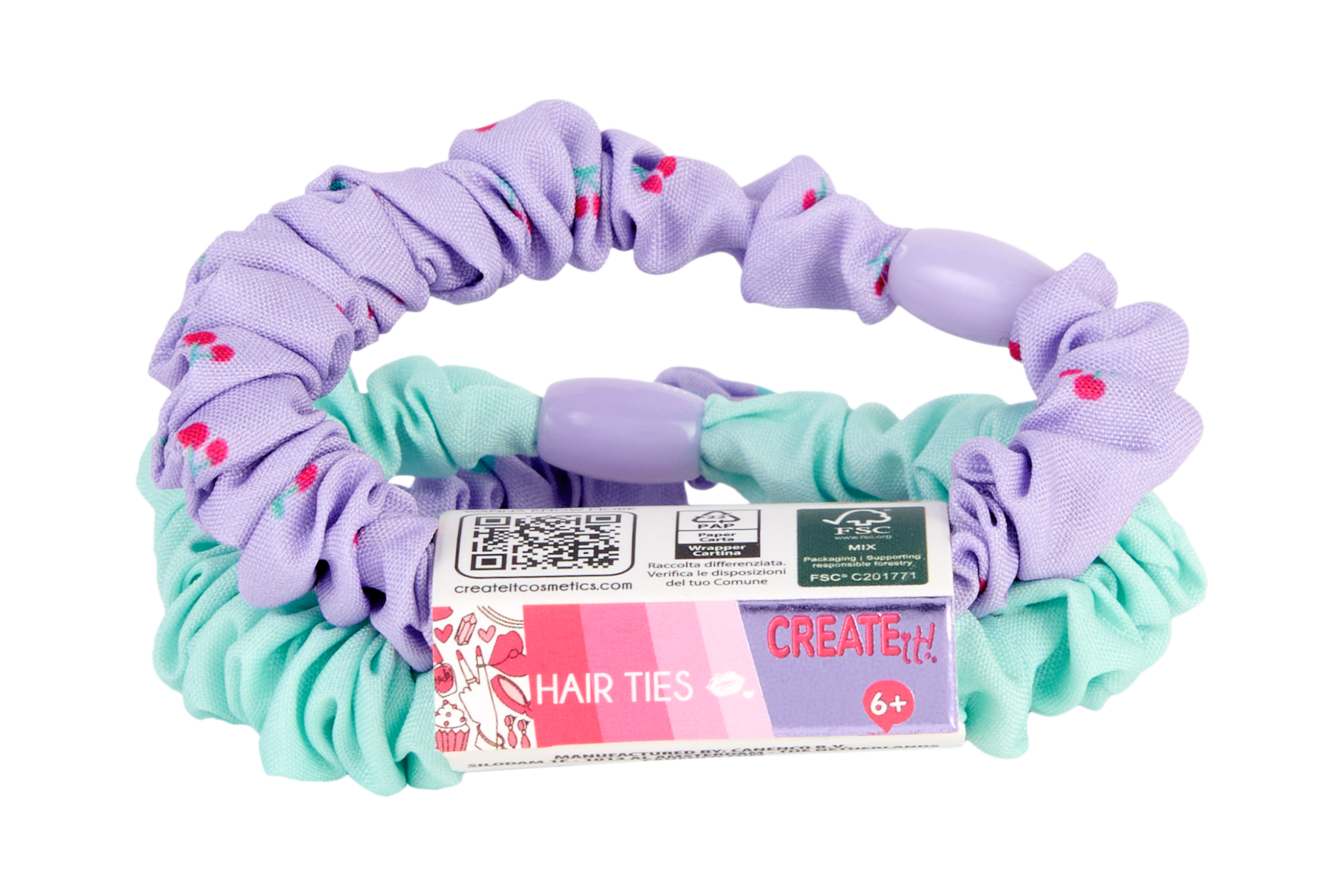 Create It! Elastic Ties 3 Pack