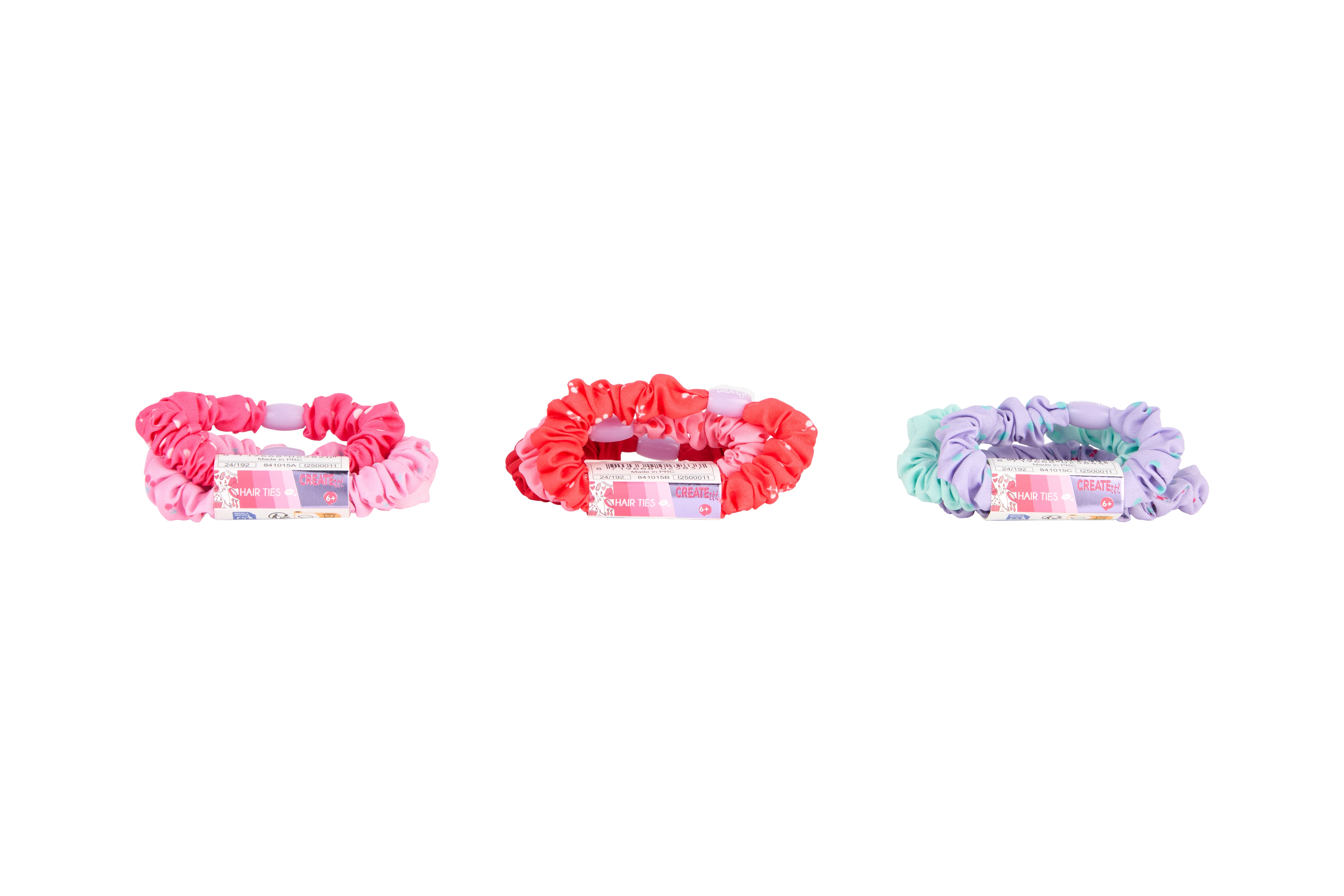 Create It! Elastic Ties 3 Pack