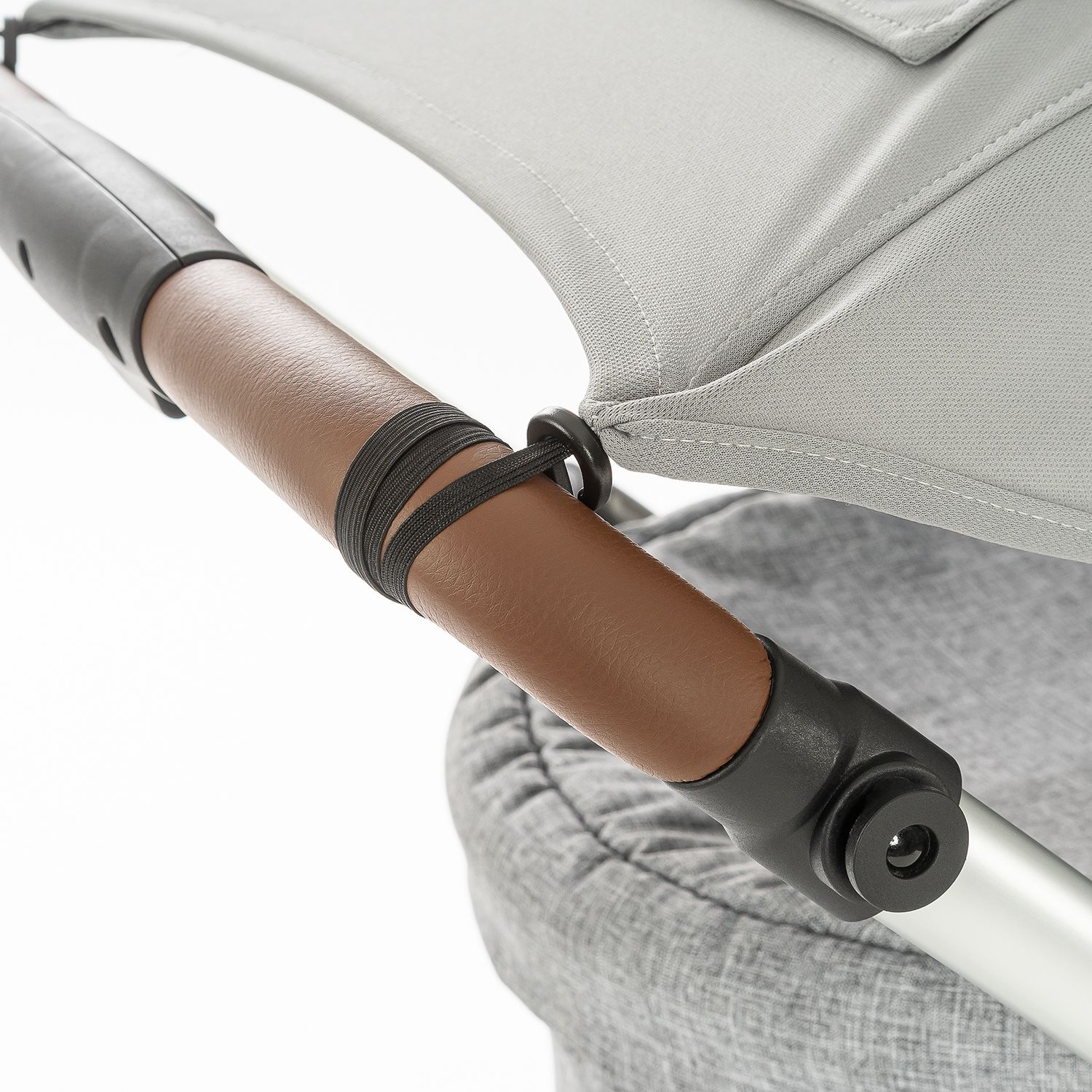 Shinesafe Premium Universal Uvf50 Protection Pram Sunshade & Windbreaker - Grey