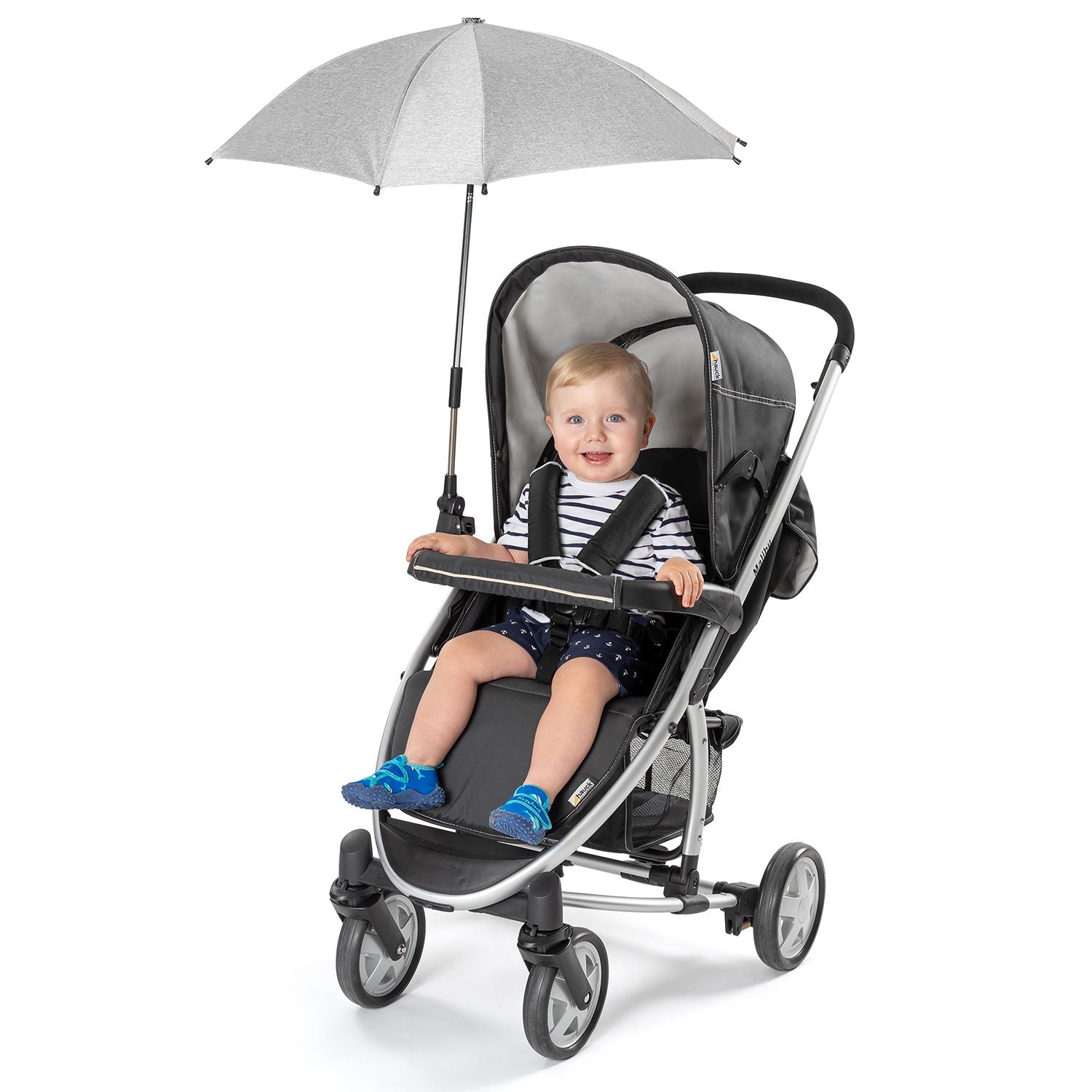 Shine Safe Universal Fits Parasol With Uvf50 Protection - Grey