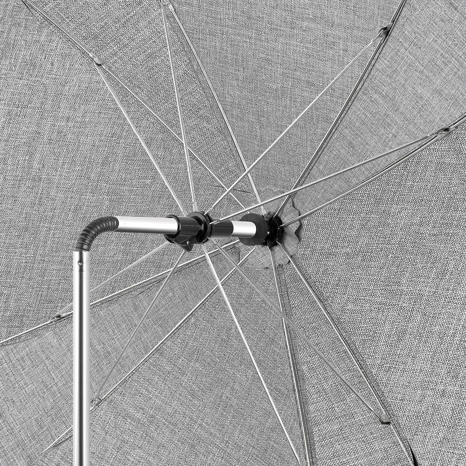 Shine Safe Universal Fits Parasol With Uvf50 Protection - Grey