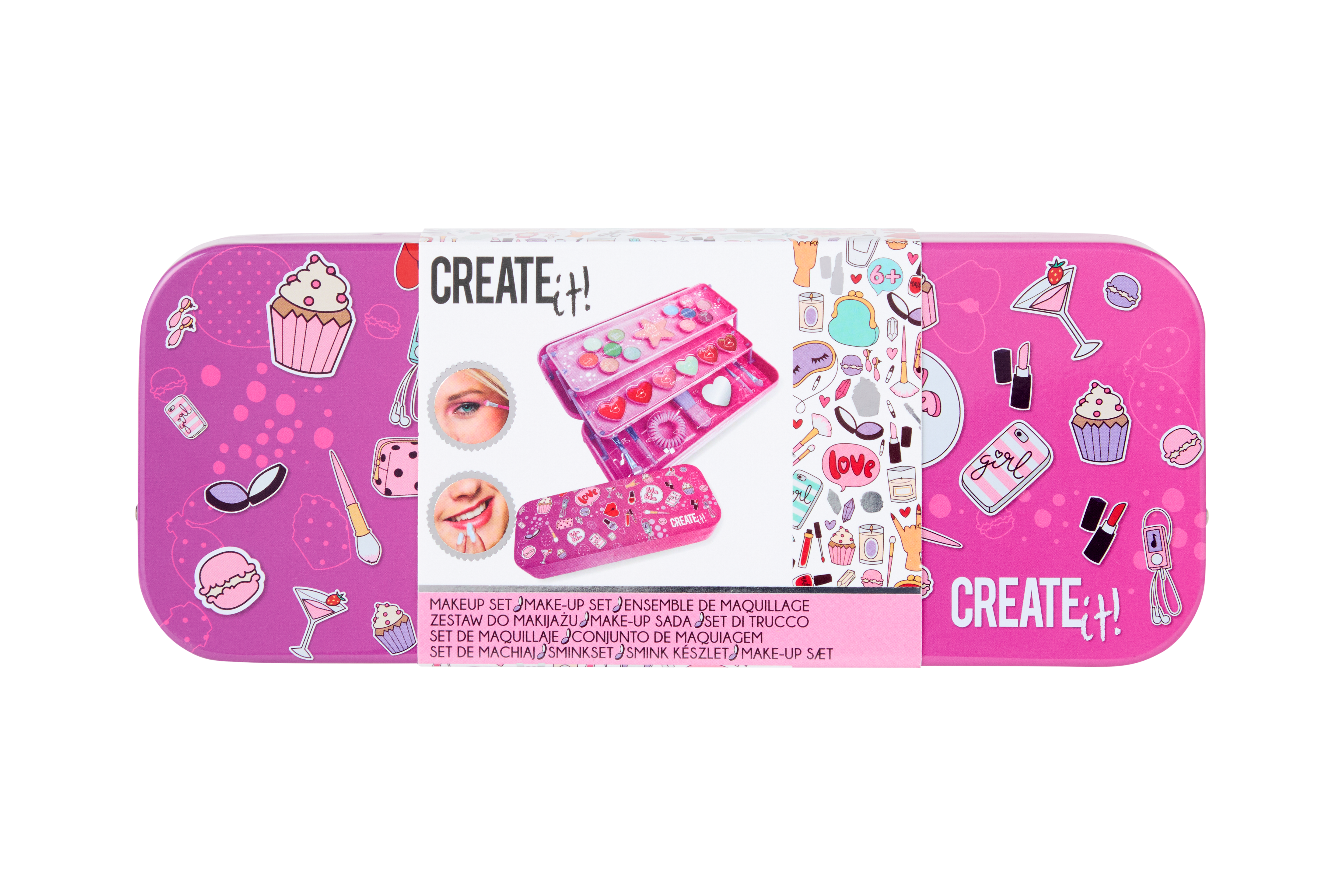 Create It! Makeup Tin 3 Layers