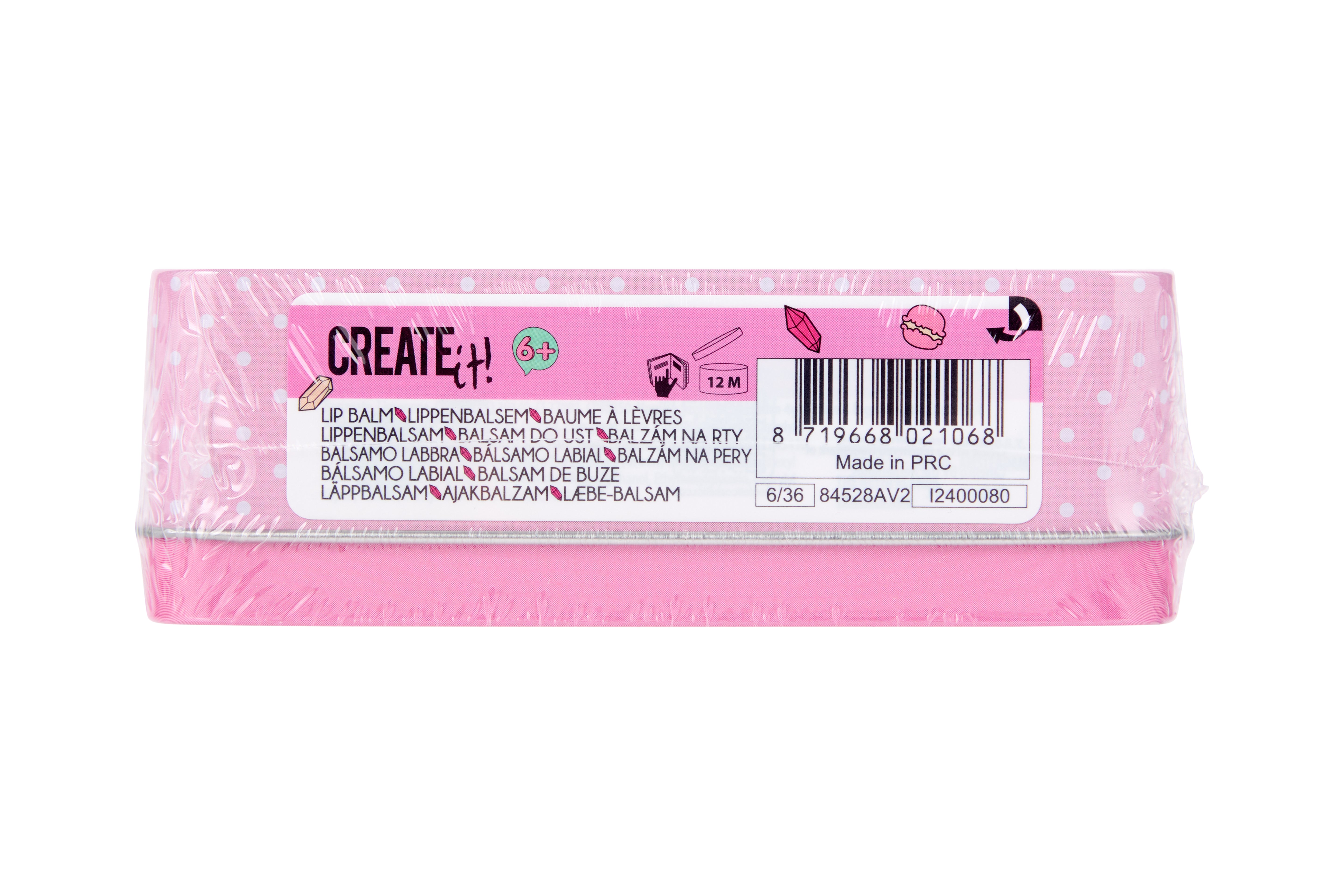 Create It! Lip Balm Tin Case 5 Pack