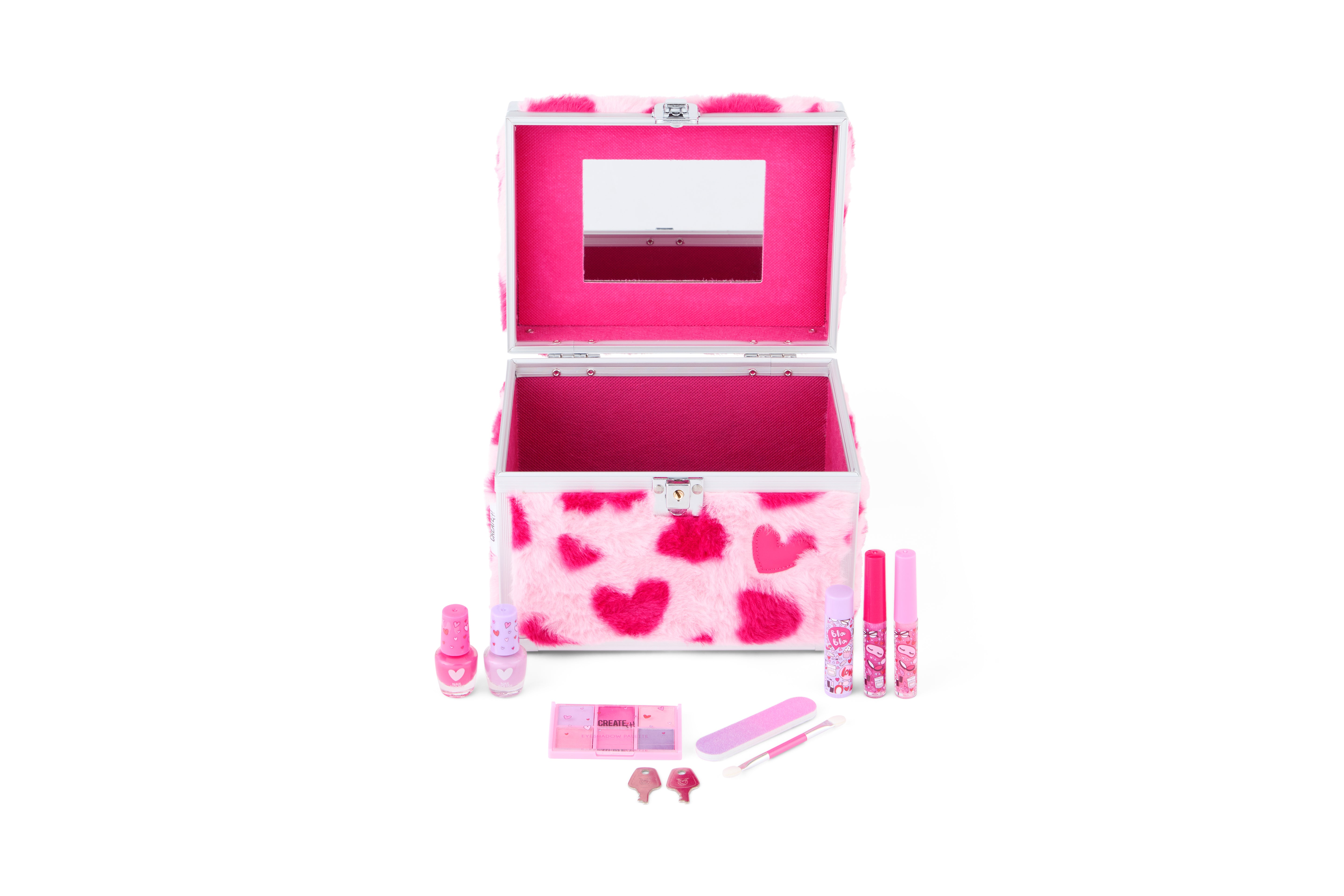 Create It! Love Makeup Case - Fluffy