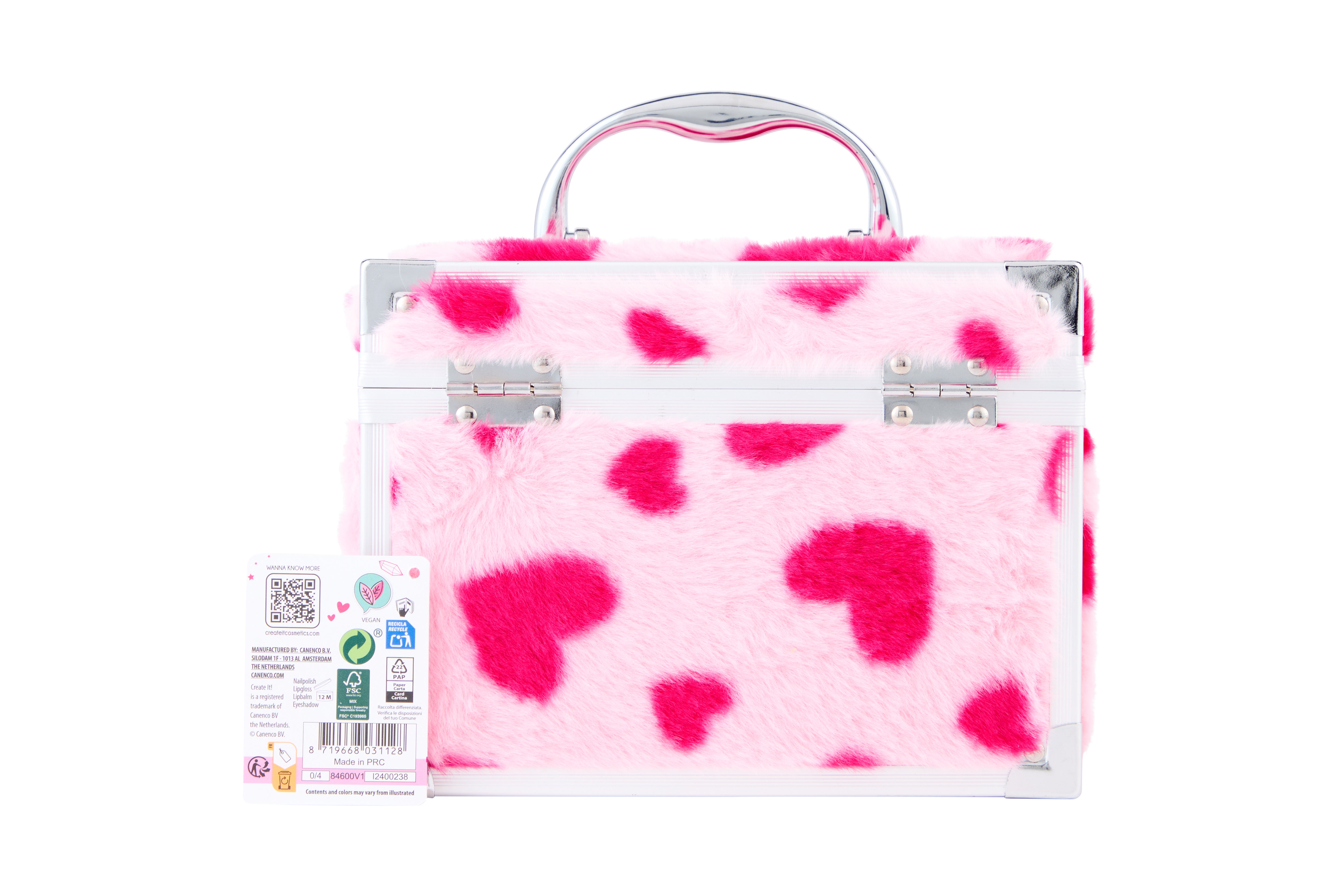Create It! Love Makeup Case - Fluffy