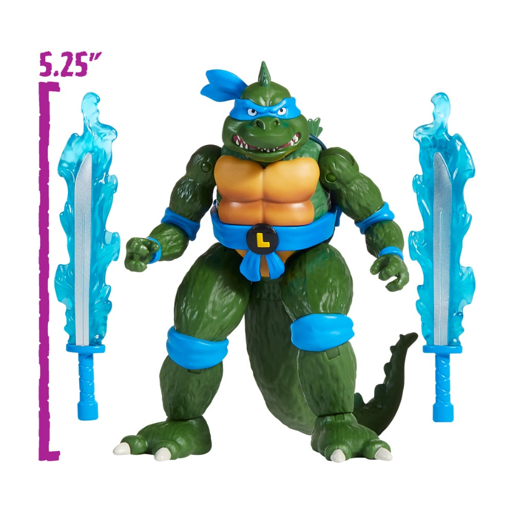Teenage Mutant Ninja Turtles X Godzilla Leo Action Figure With Accessories