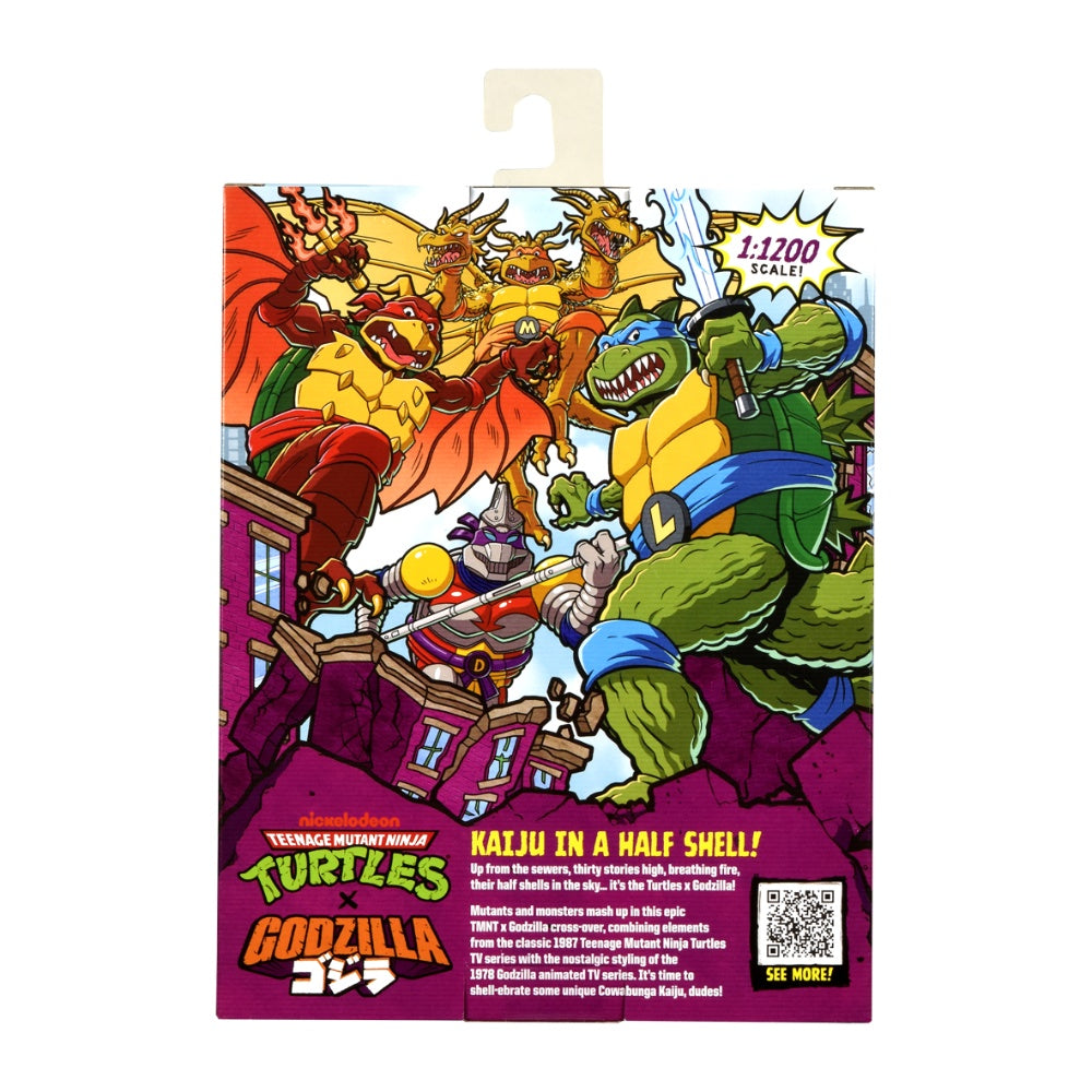 Teenage Mutant Ninja Turtles X Godzilla: Ghidora Michelangelo Action Figure With Accessories