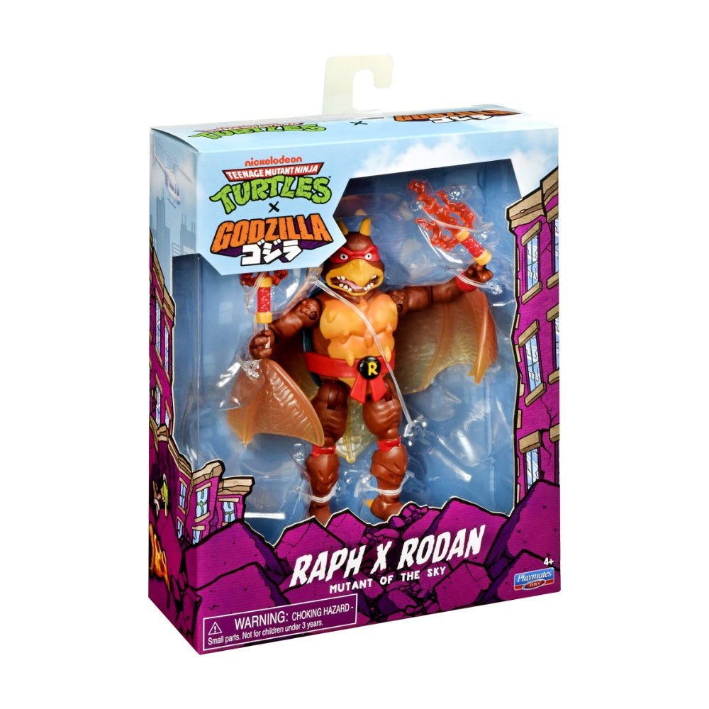 Teenage Mutant Ninja Turtles X Godzilla: Rodan Raphael Action Figure With Accessories