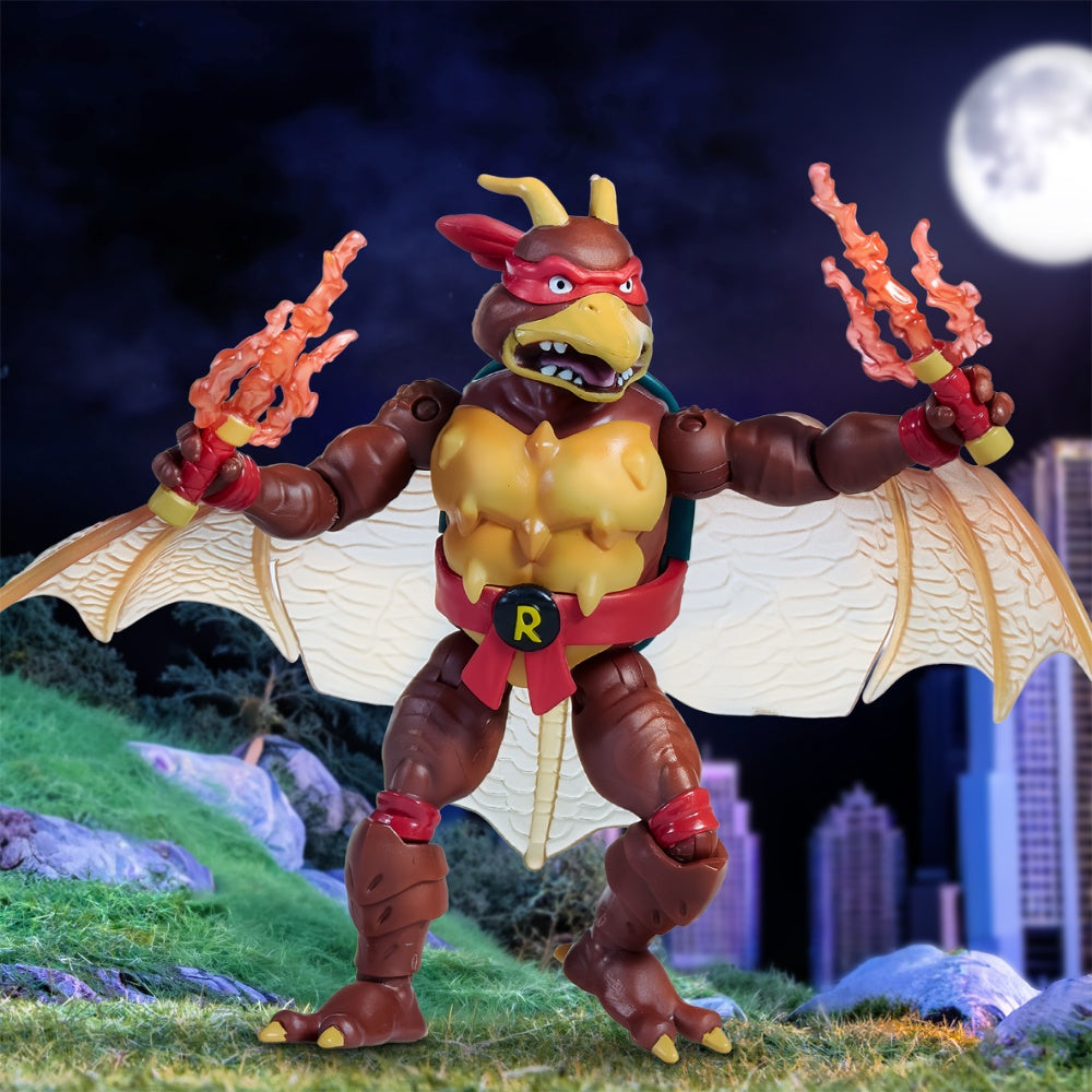 Teenage Mutant Ninja Turtles X Godzilla: Rodan Raphael Action Figure With Accessories