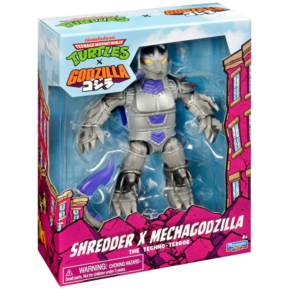 Teenage Mutant Ninja Turtles & Godzilla Cross-Over: Shredder X Mechagodzilla Figure