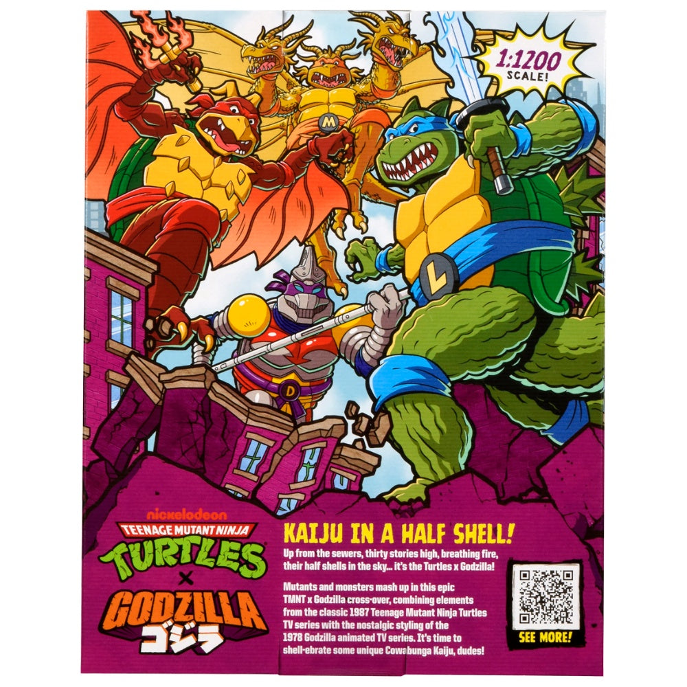 Teenage Mutant Ninja Turtles & Godzilla Cross-Over: Splinter X King Caesar Figure
