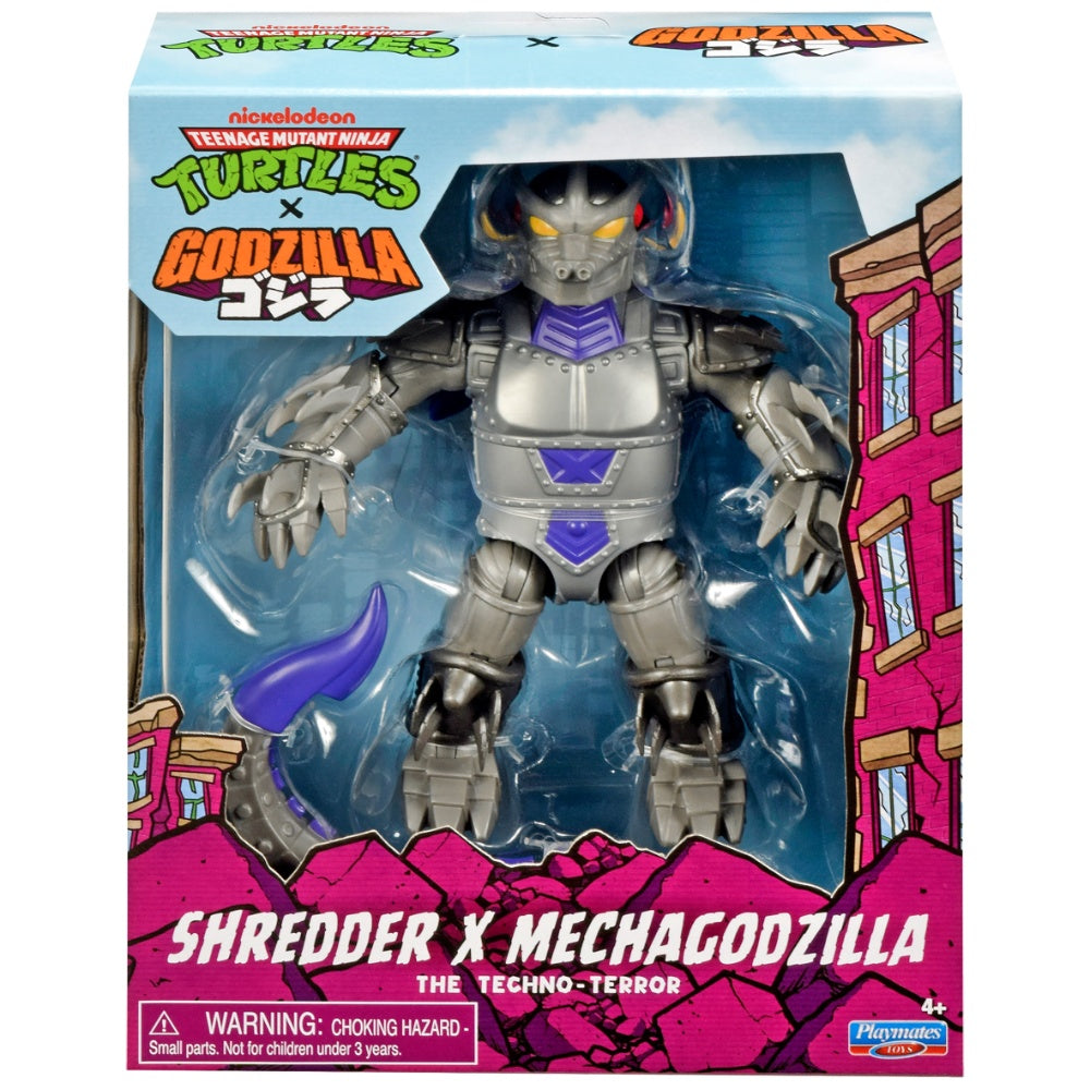 Teenage Mutant Ninja Turtles & Godzilla Cross-Over: Shredder X Mechagodzilla Figure