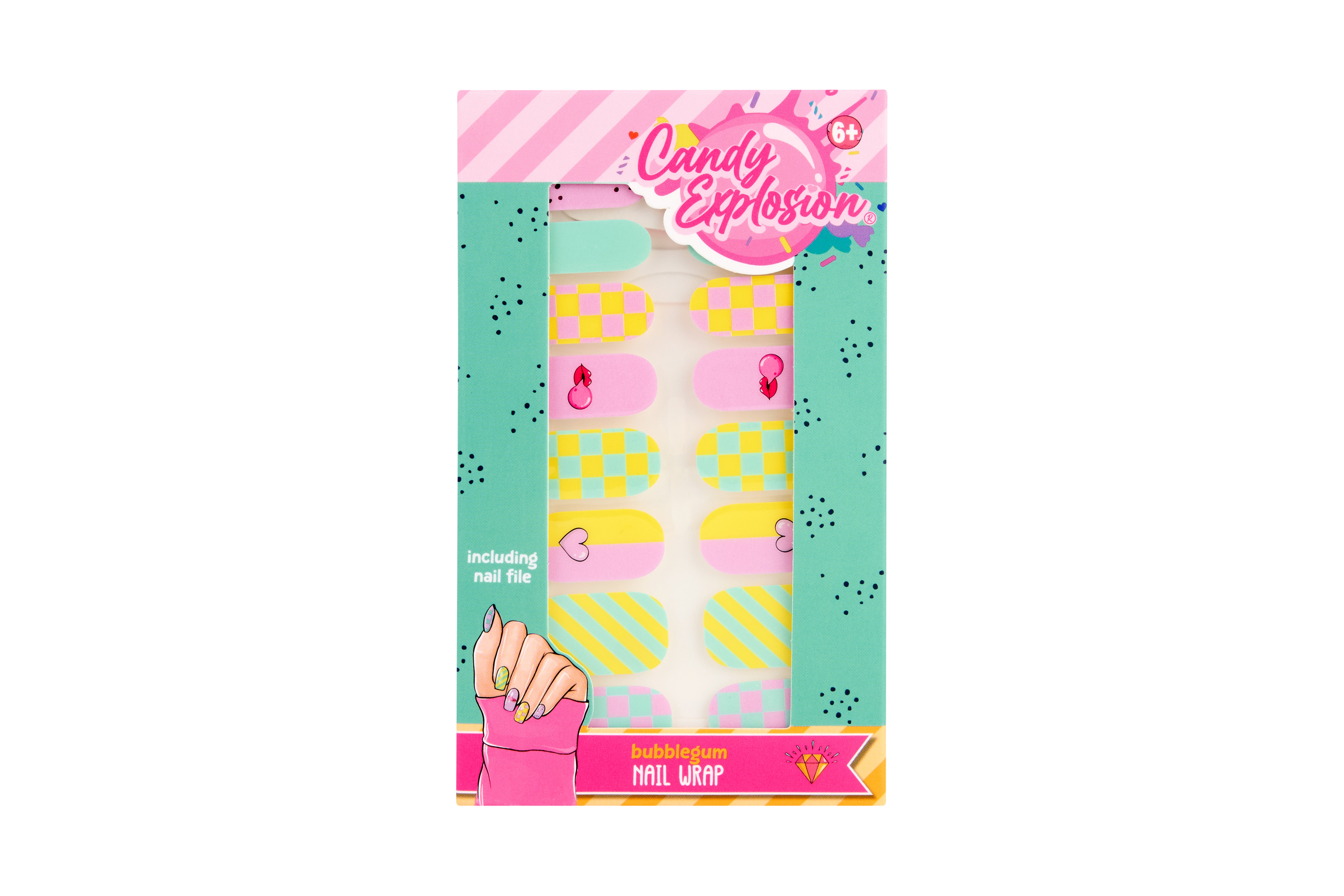 Candy Explosion Nail Stickers
