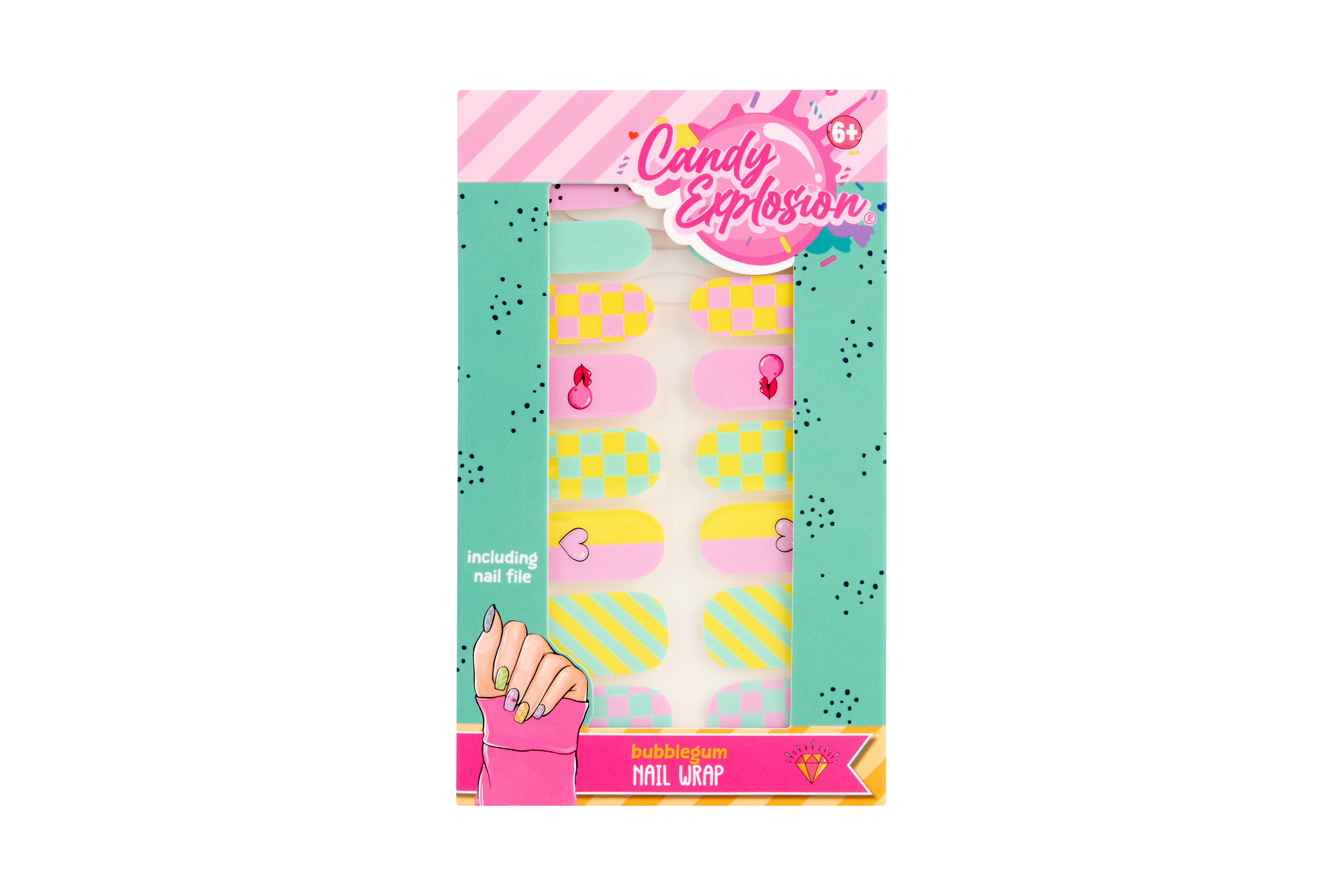 Candy Explosion Nail Stickers