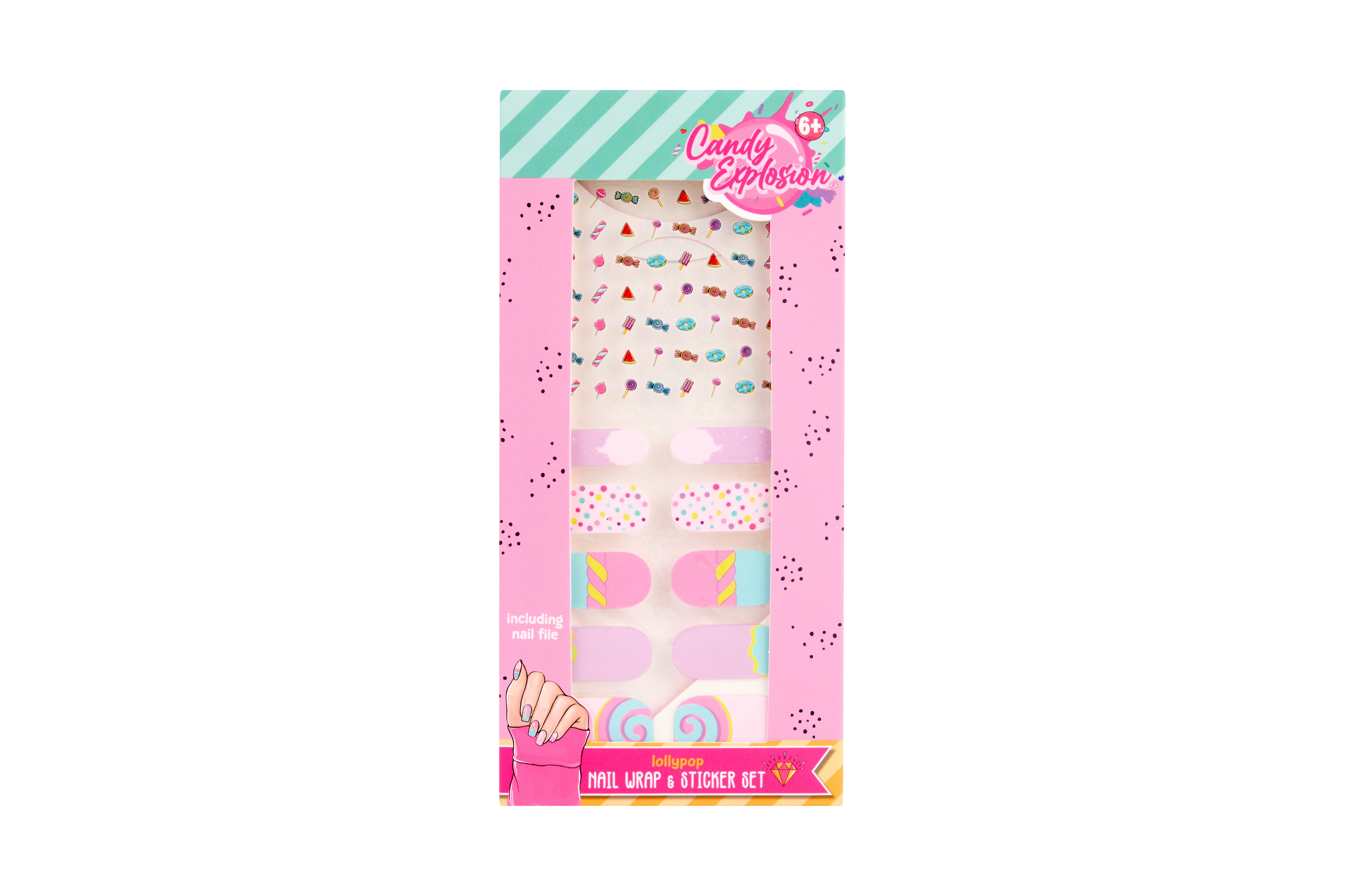 Candy Explosion Sticker Creation Set