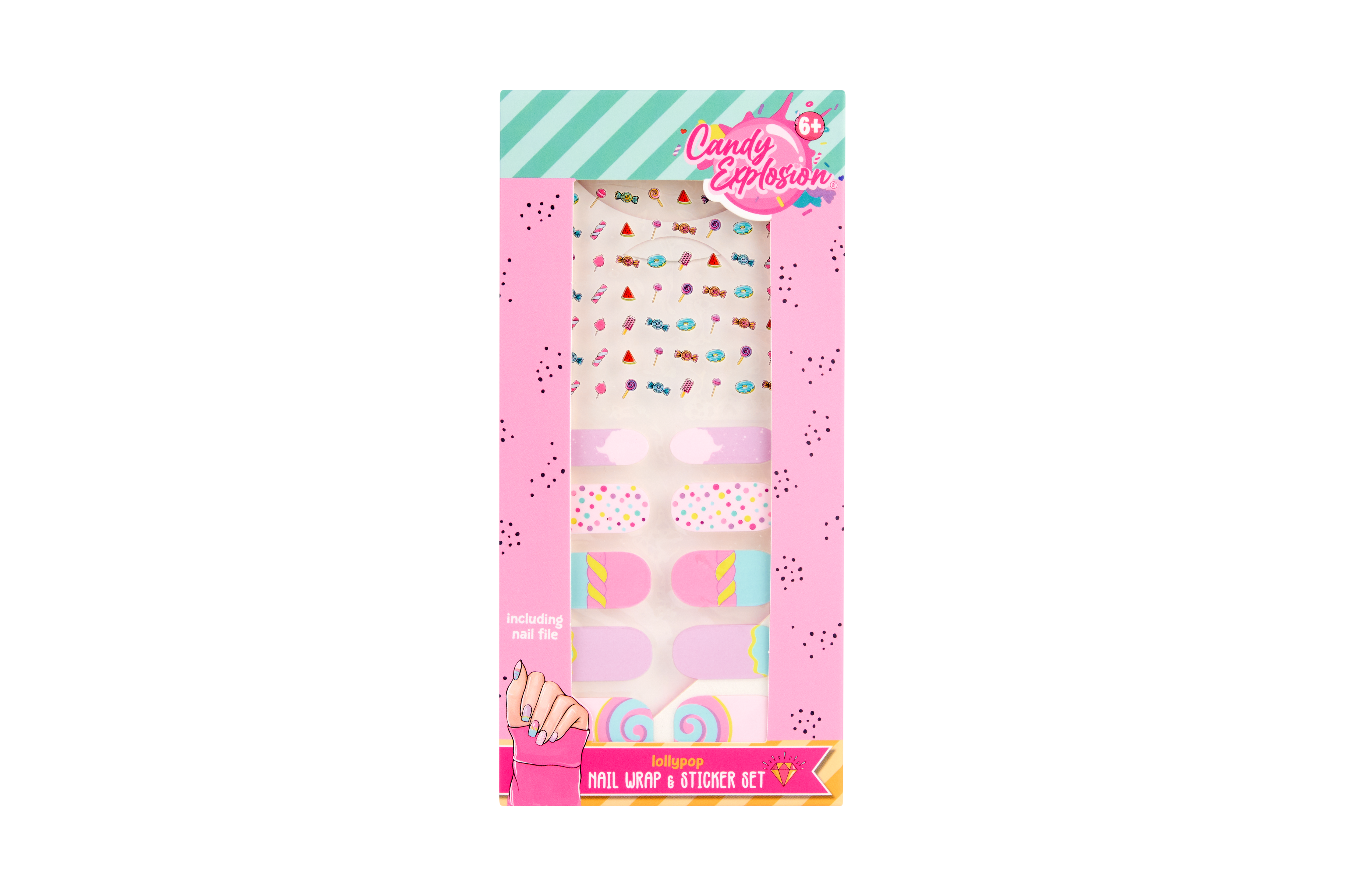 Candy Explosion Sticker Creation Set