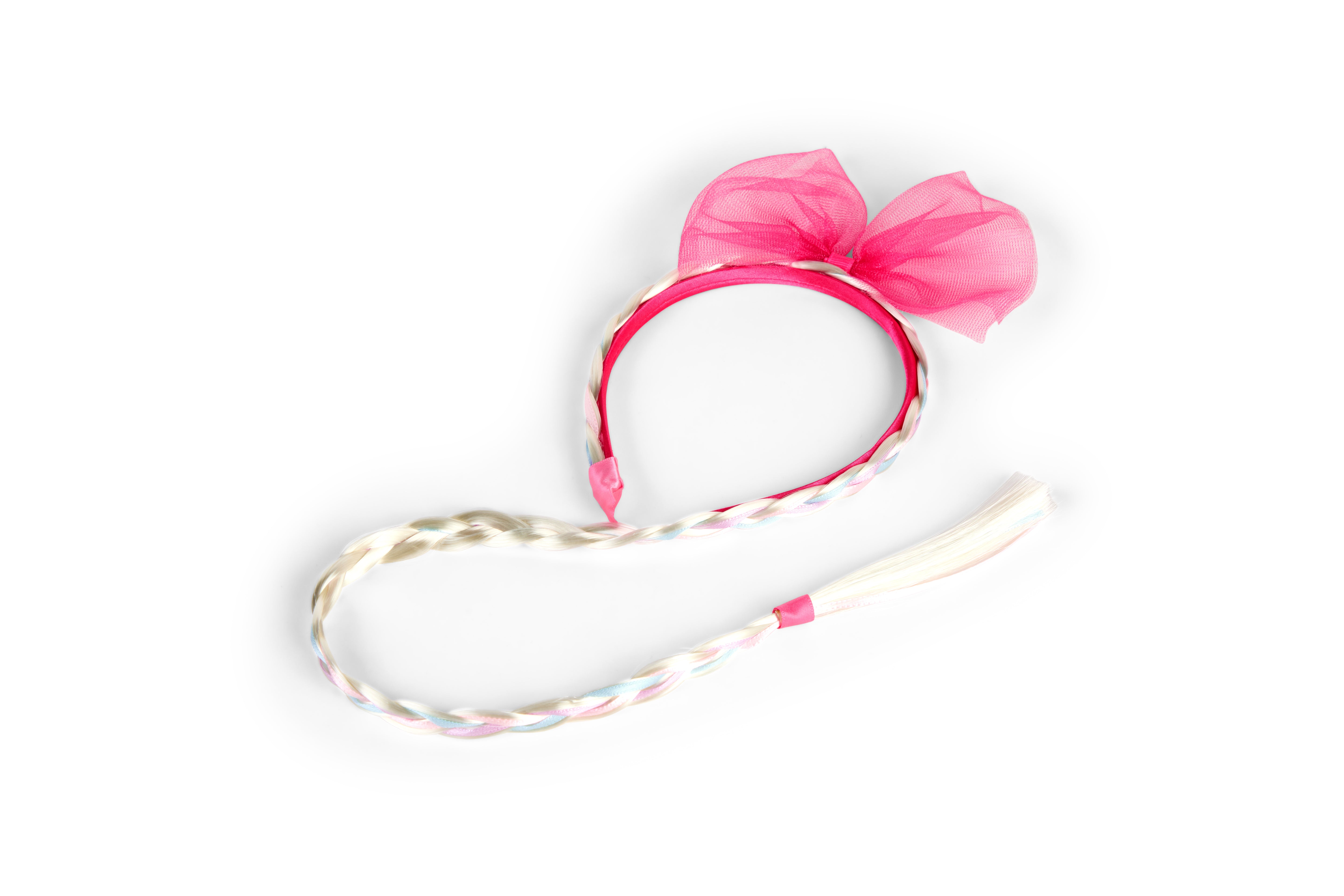 Lulu Blush Hairband With Braid