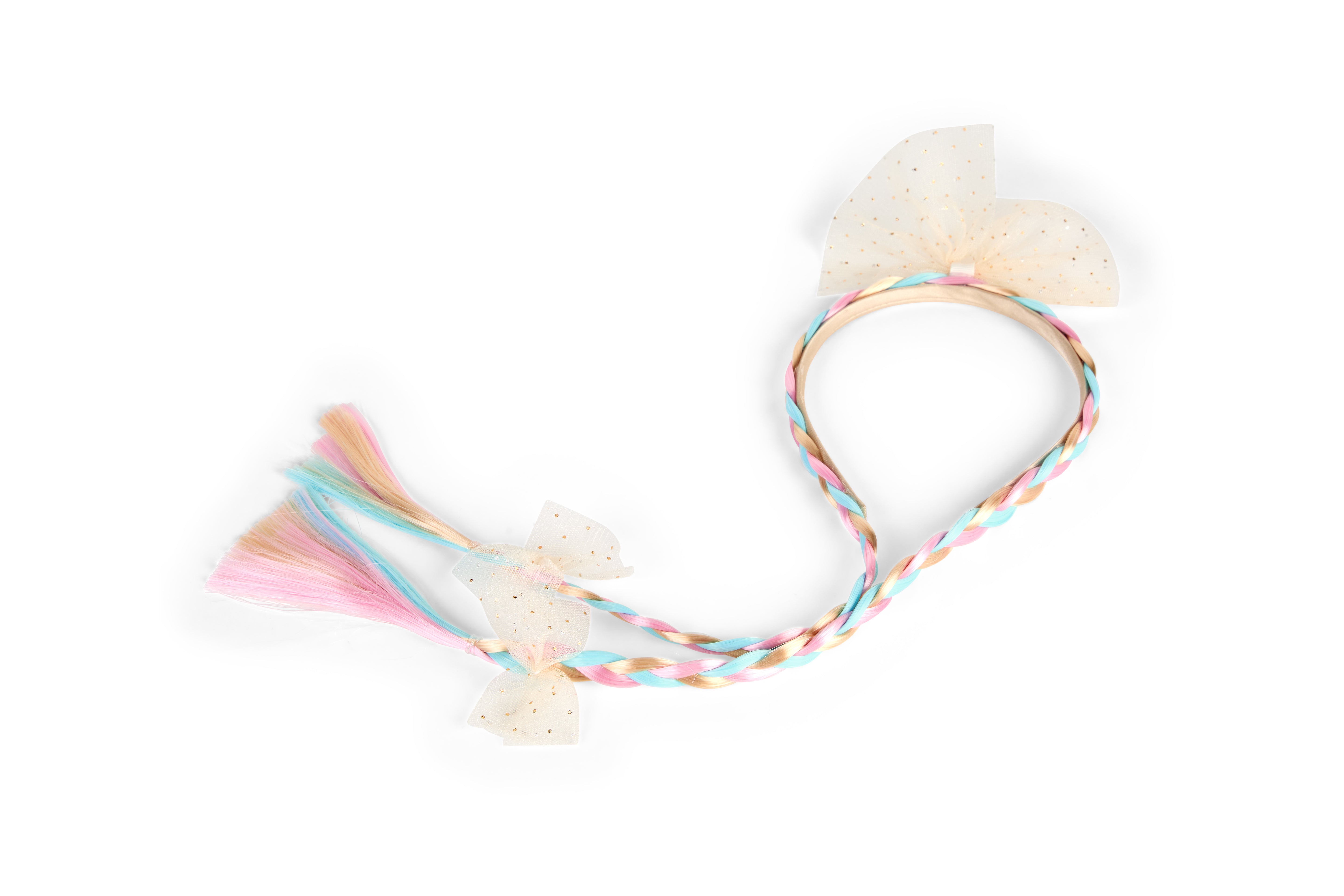 Lulu Blush Hairband With Braid