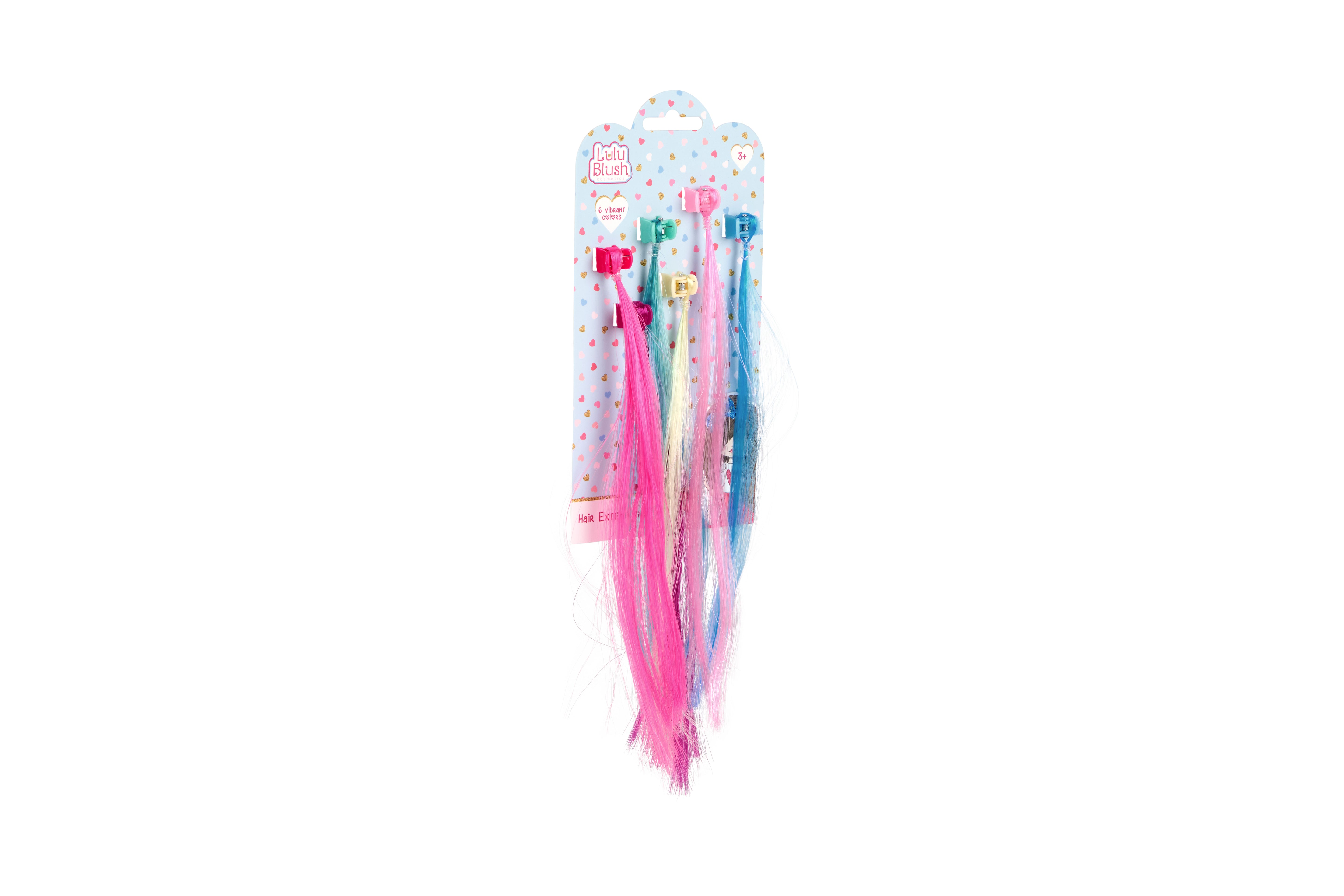 Lulu Blush Hairclip With Extension