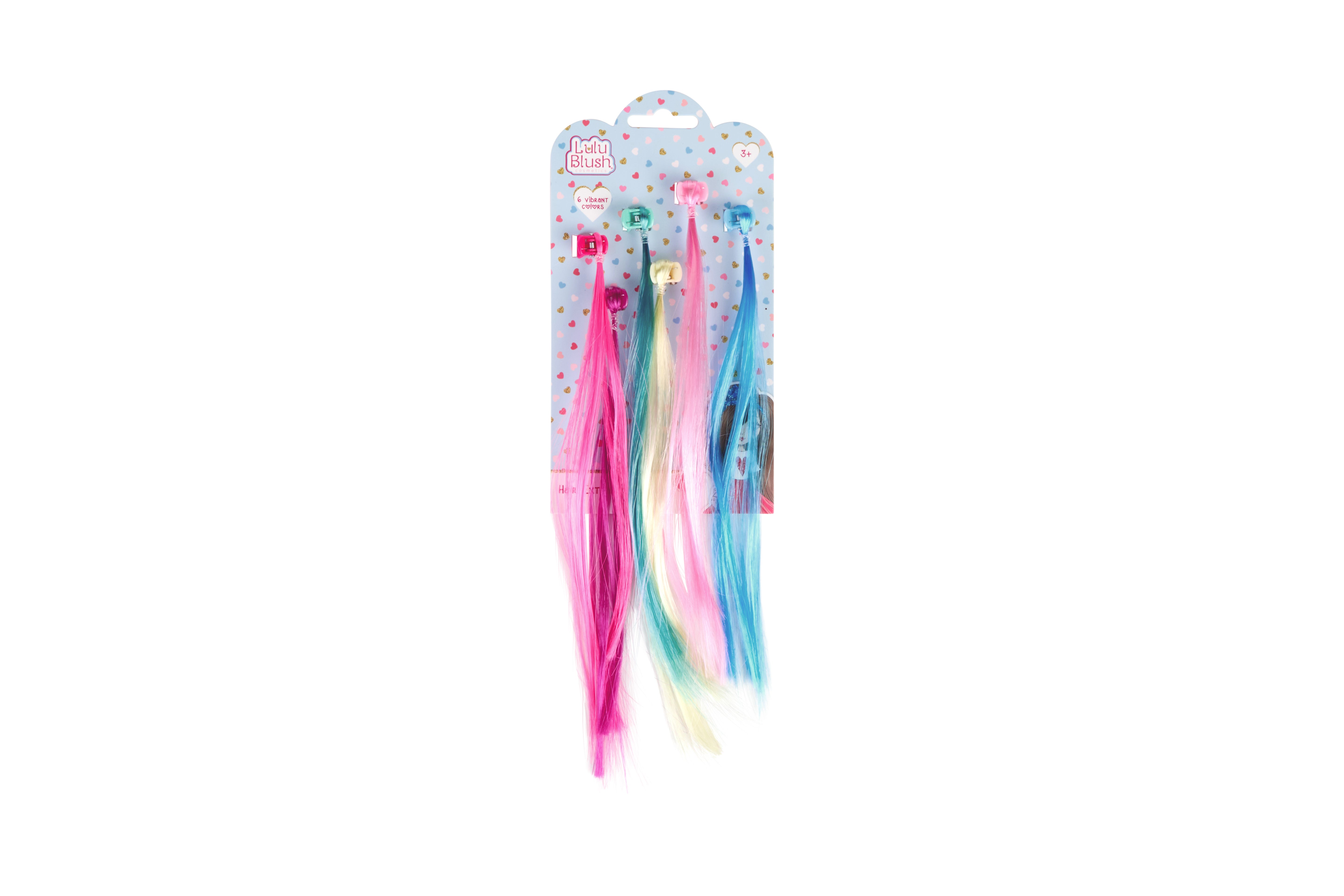 Lulu Blush Hairclip With Extension
