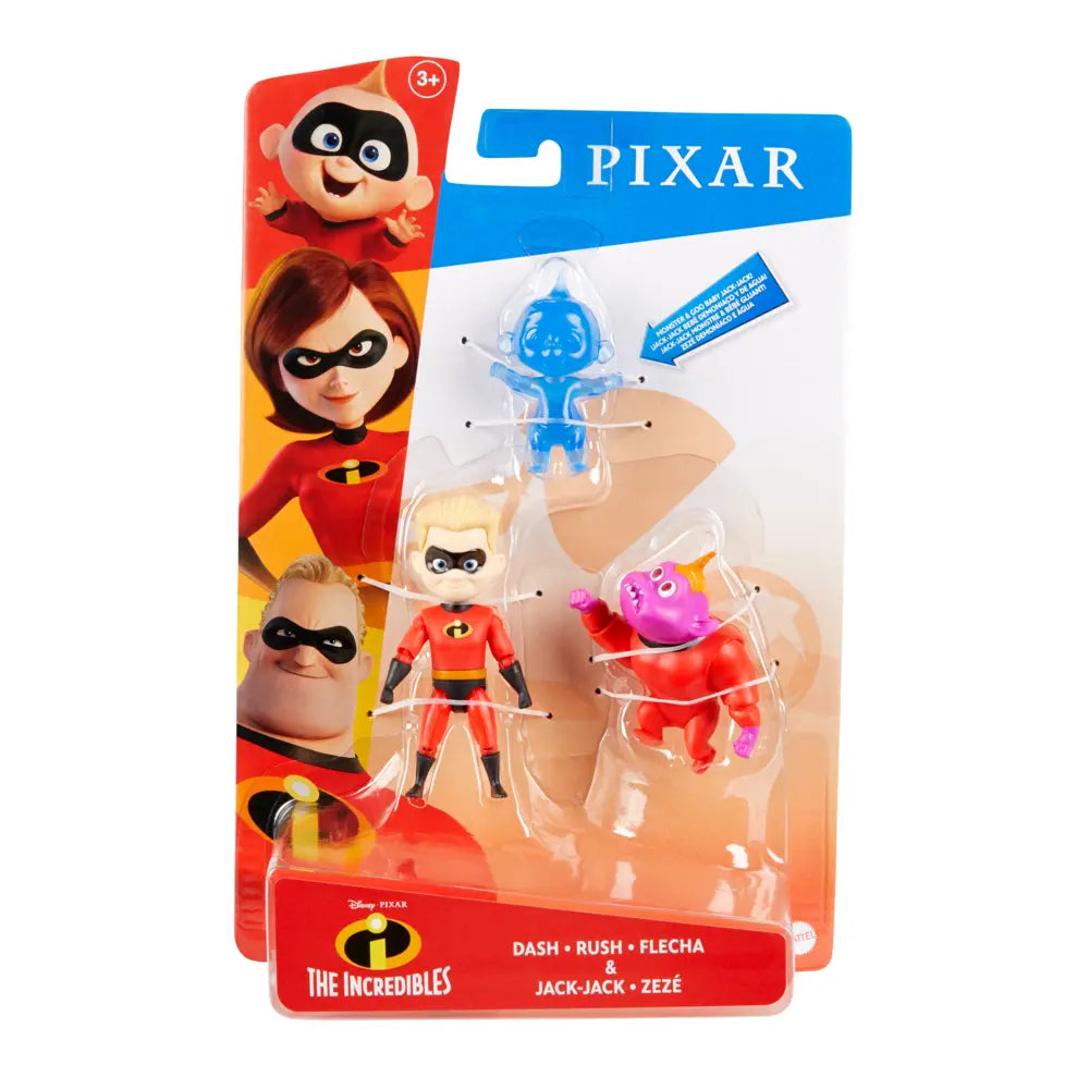 Disney Pixar The Incredibles Dash & Jack-Jack Figures
