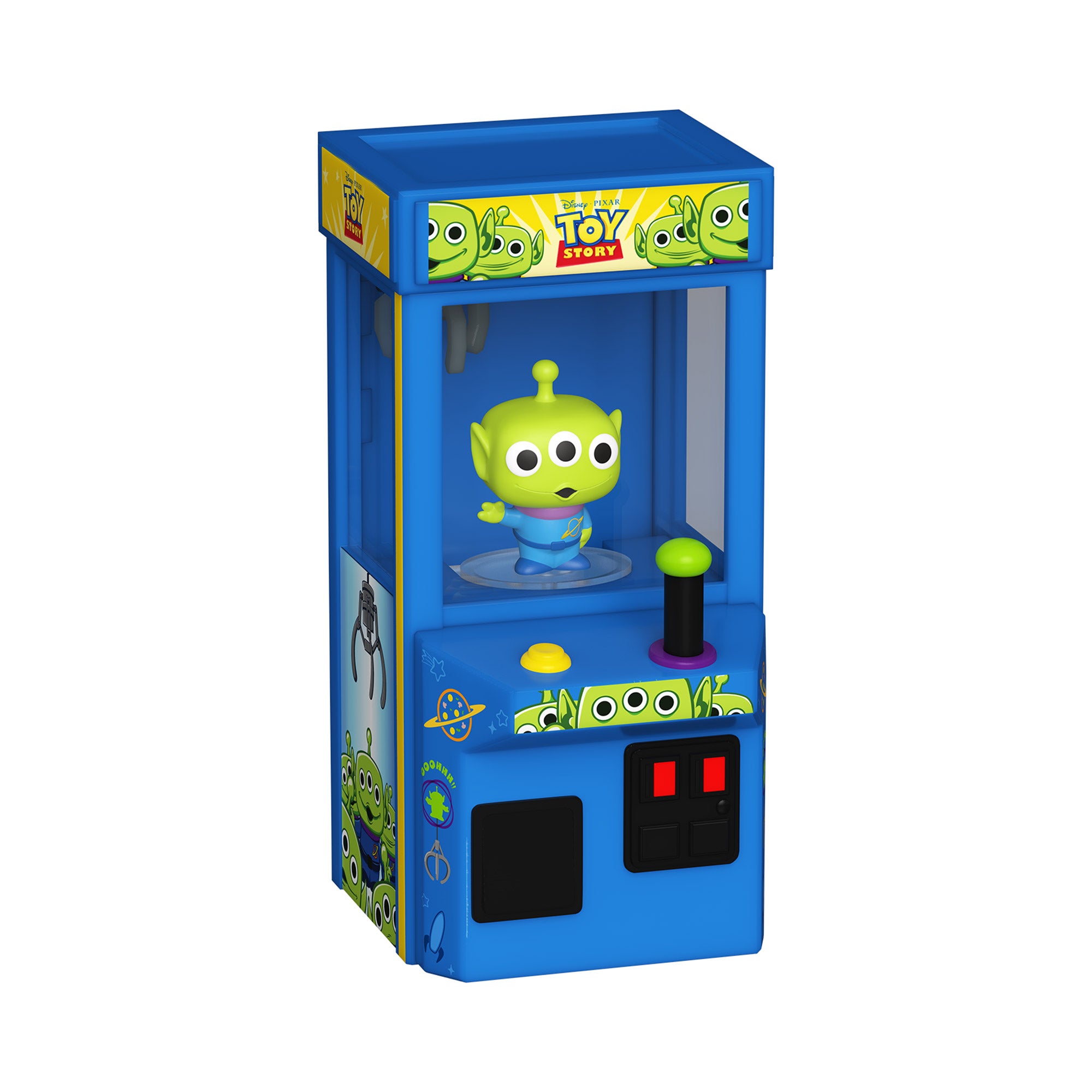 Funko Bitty Pop!  Arcade Claw: Toy Story - Alien (Glow)