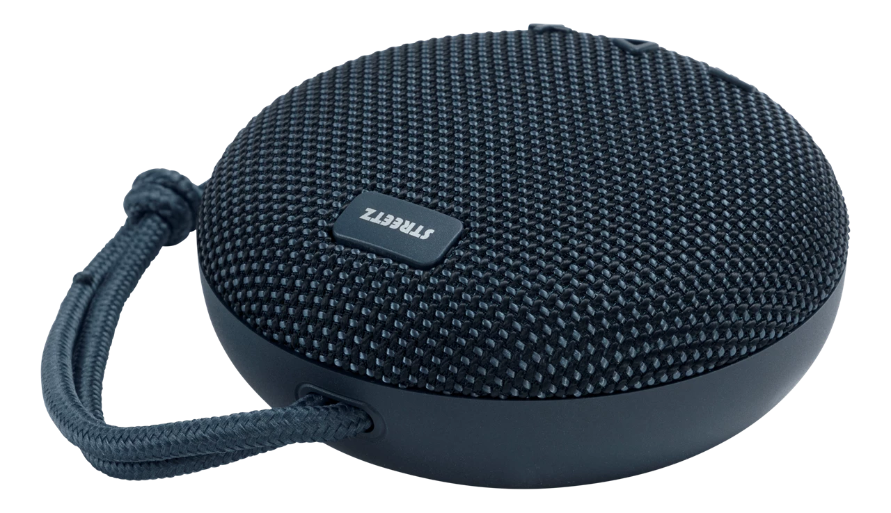 Streetz Waterproof Bluetooth Speaker Blue