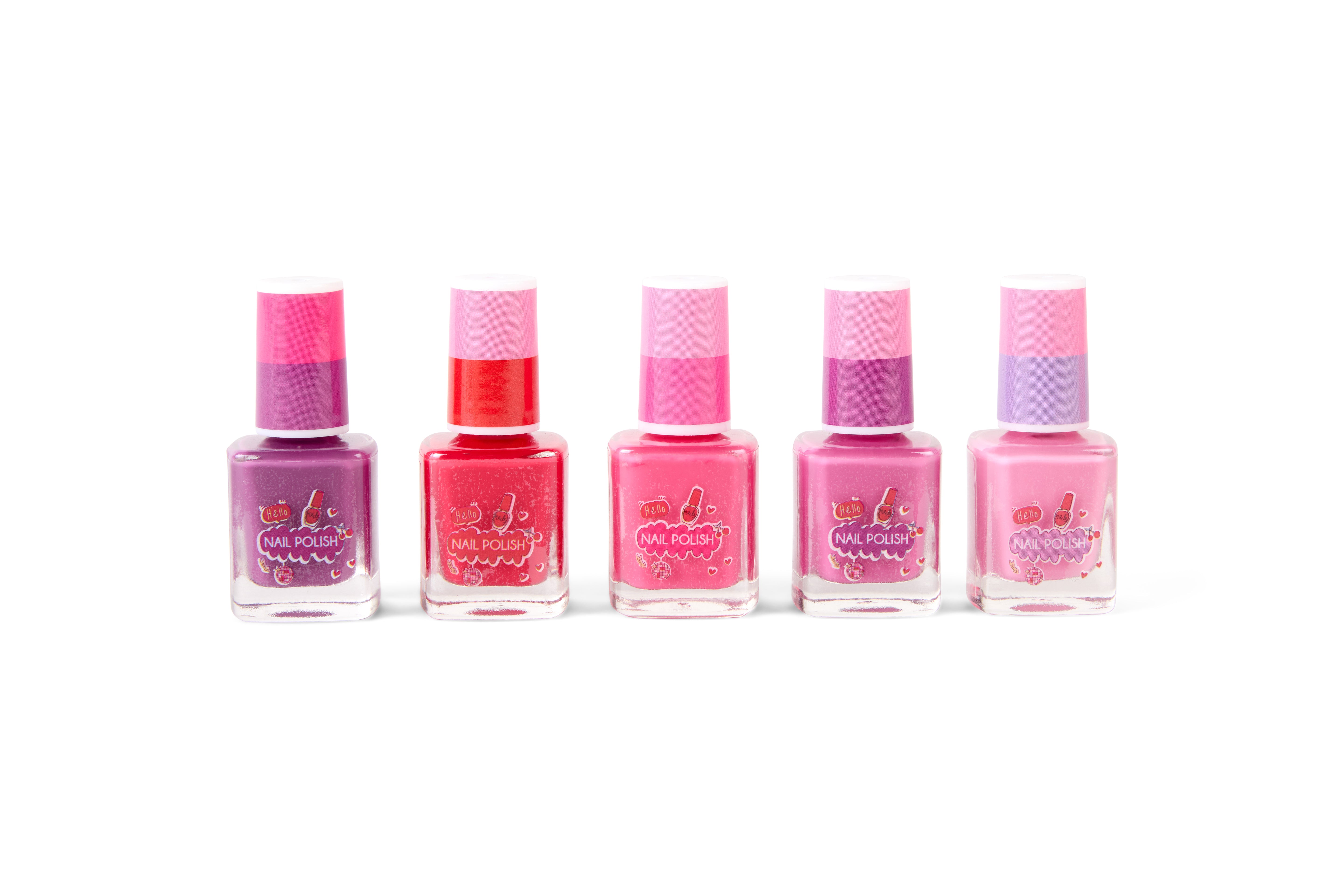 Create It! Nail Polish Pink 5 Pack