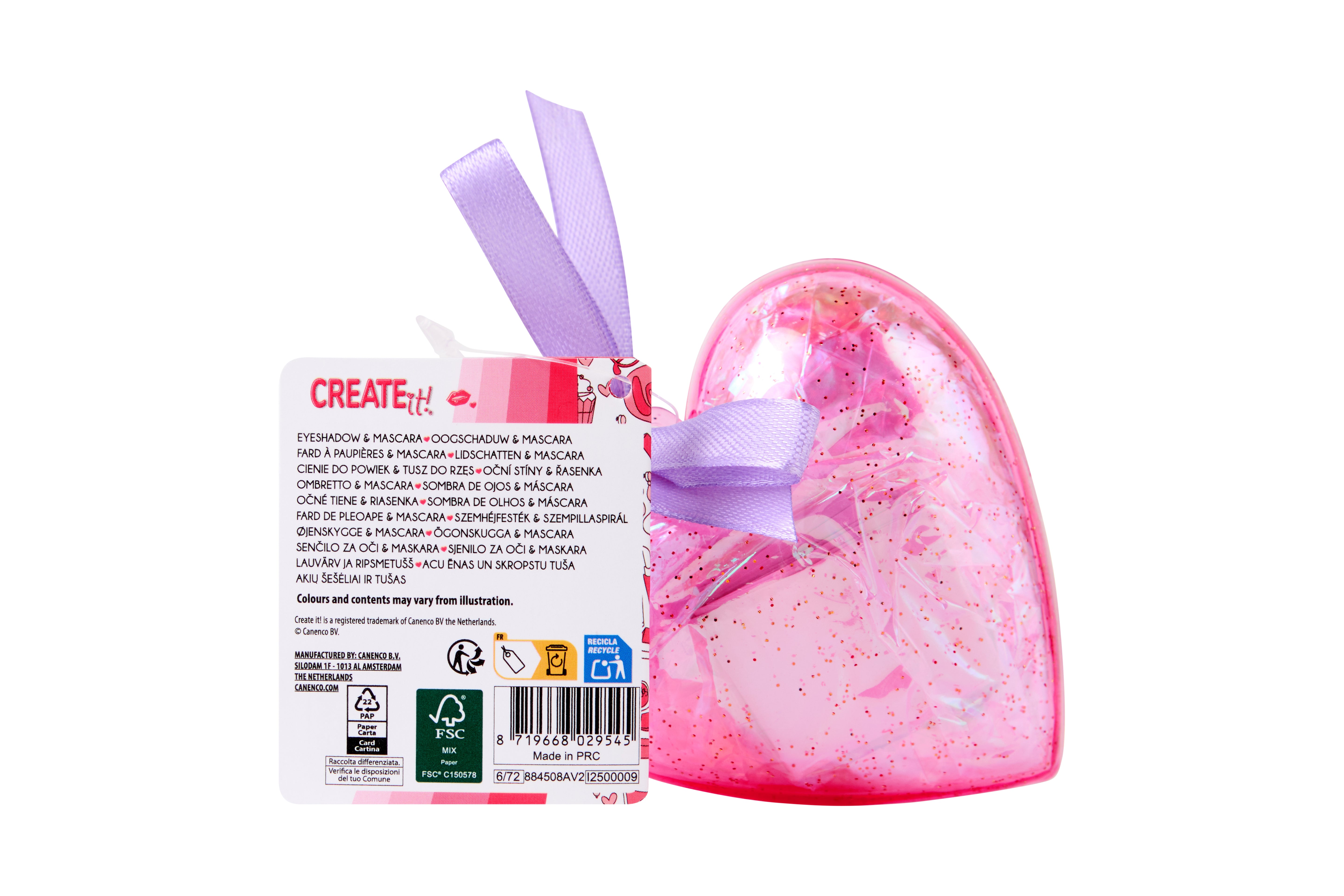 Create It! Makeup Heart Assortment