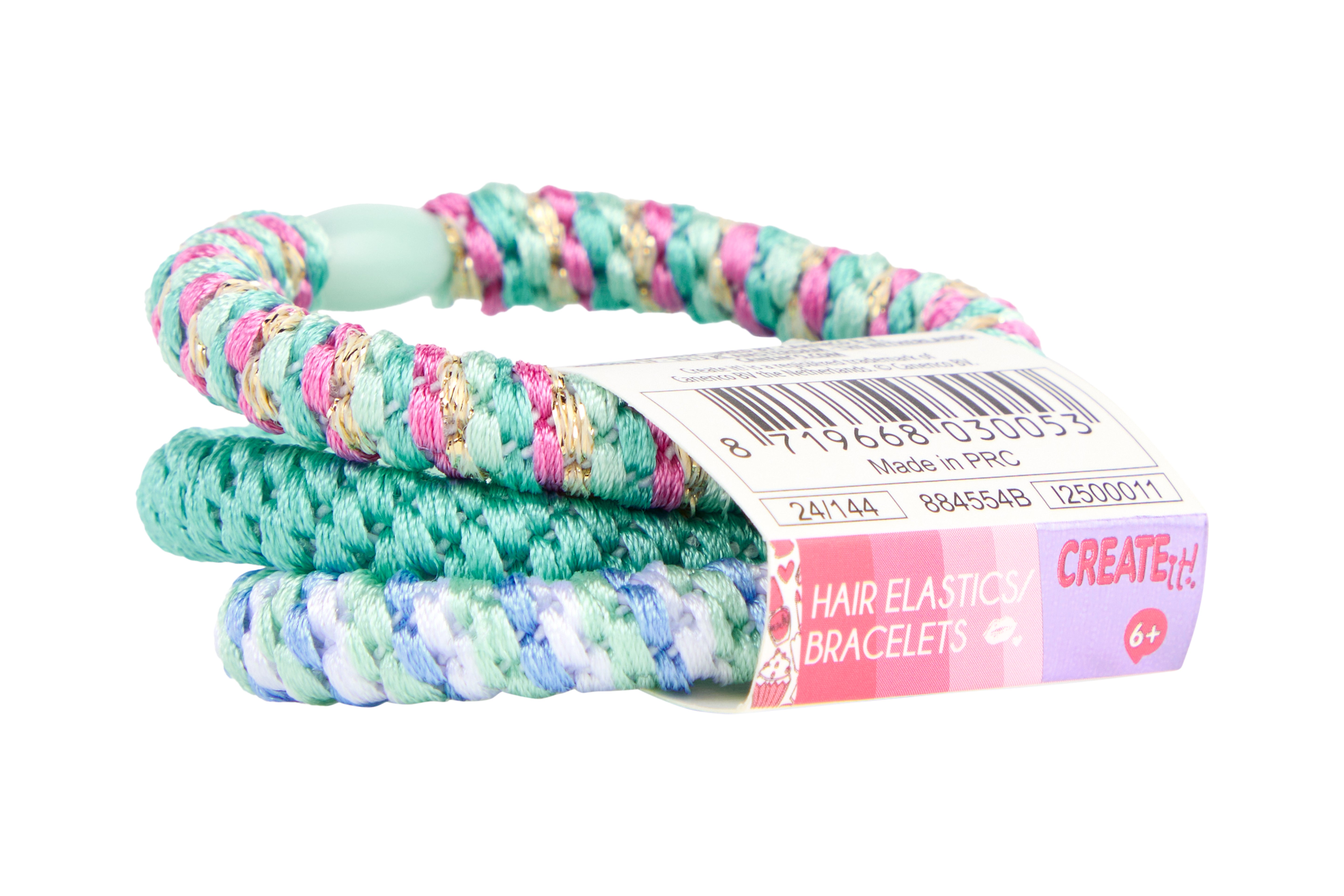 Create It! Elastic Bands 3 Pack  Assortment