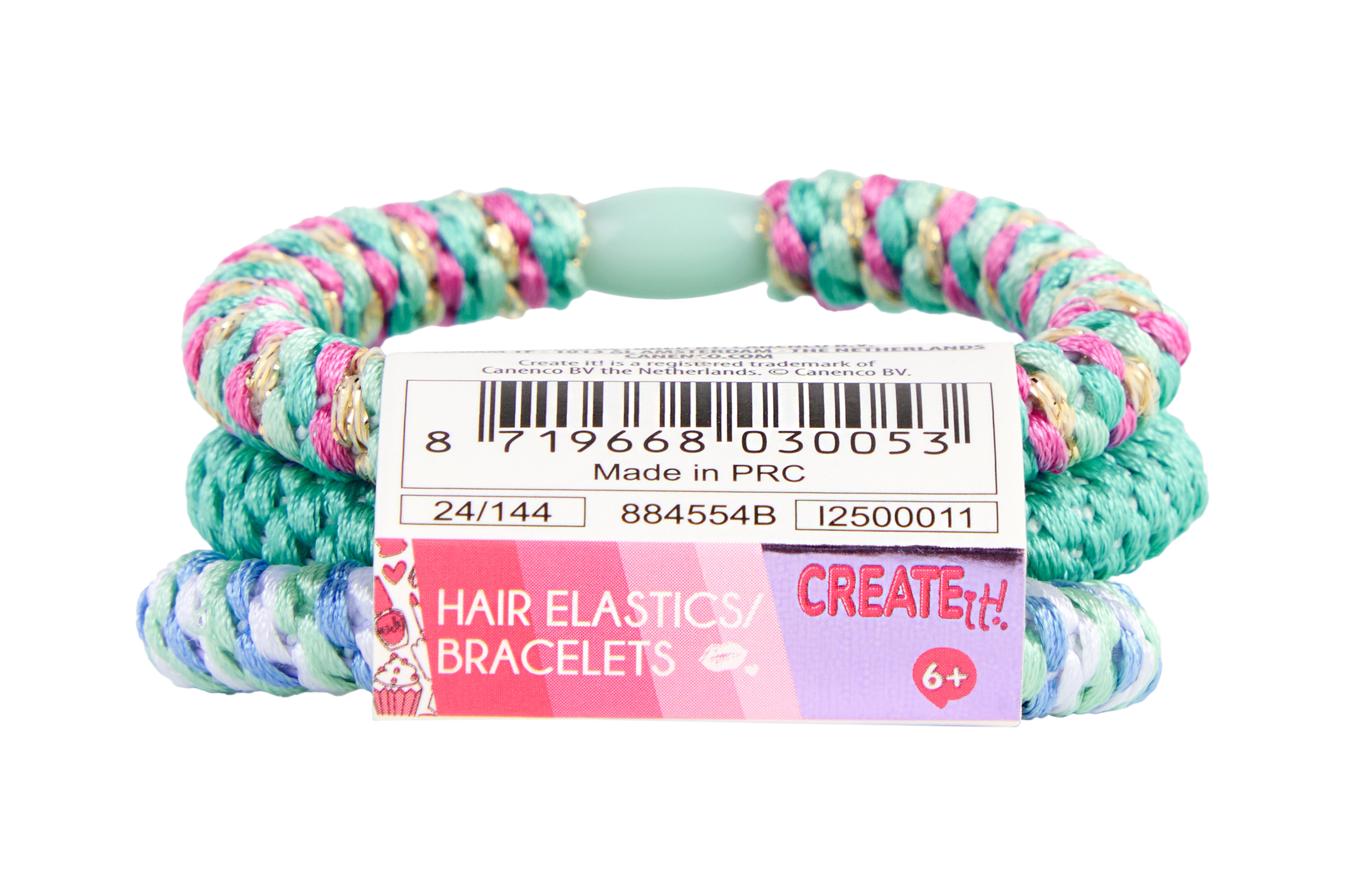 Create It! Elastic Bands 3 Pack  Assortment