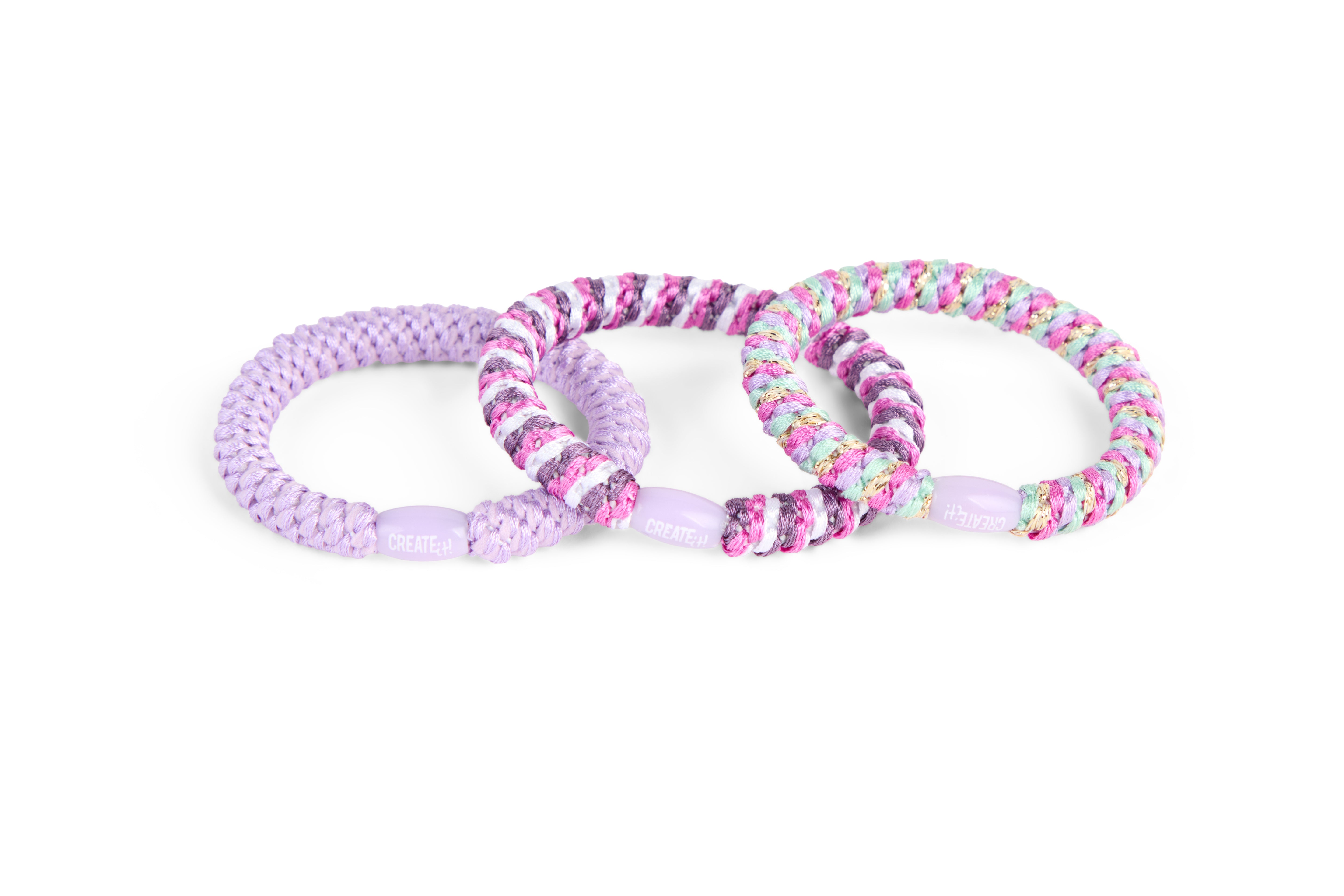 Create It! Elastic Bands 3 Pack  Assortment