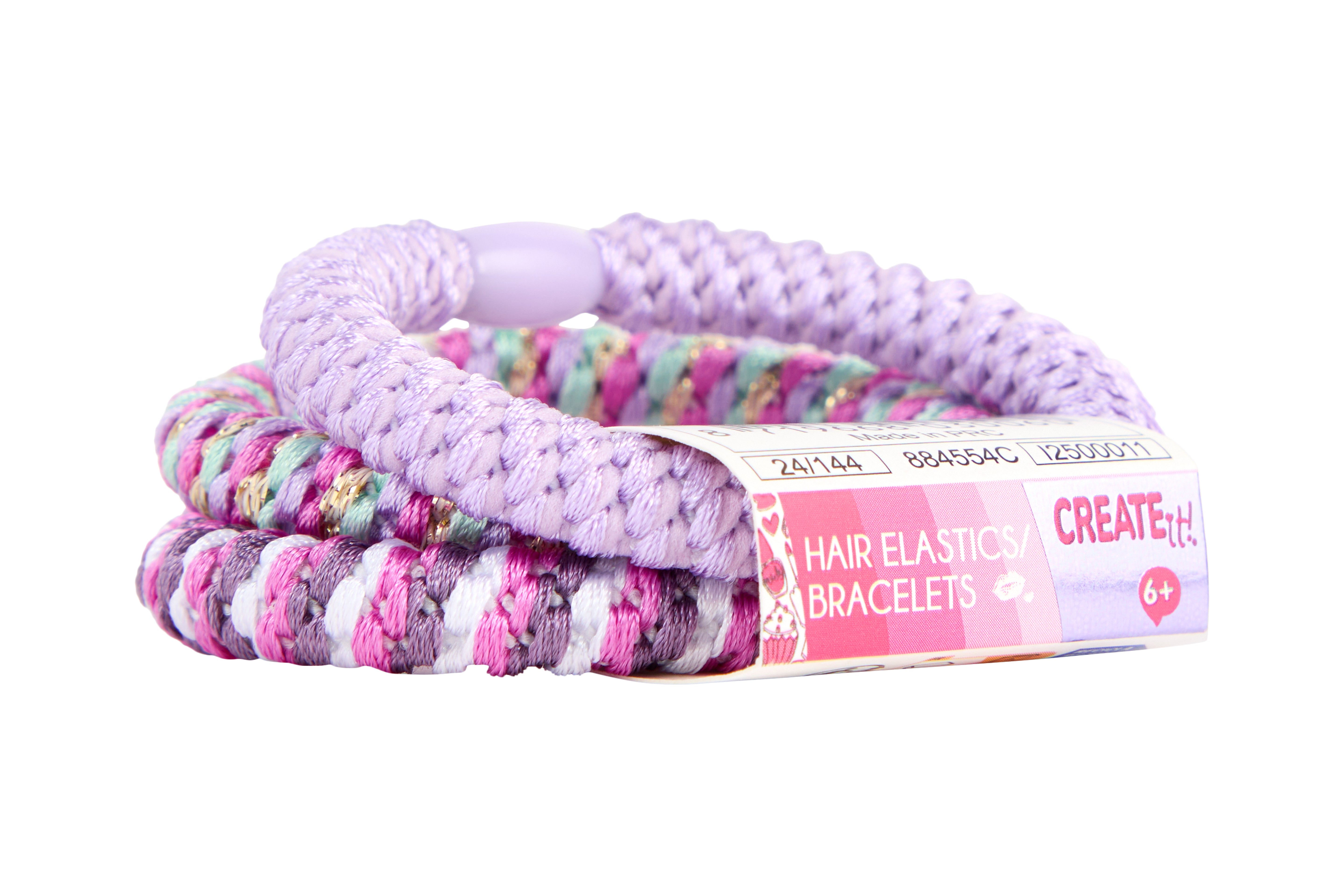 Create It! Elastic Bands 3 Pack  Assortment