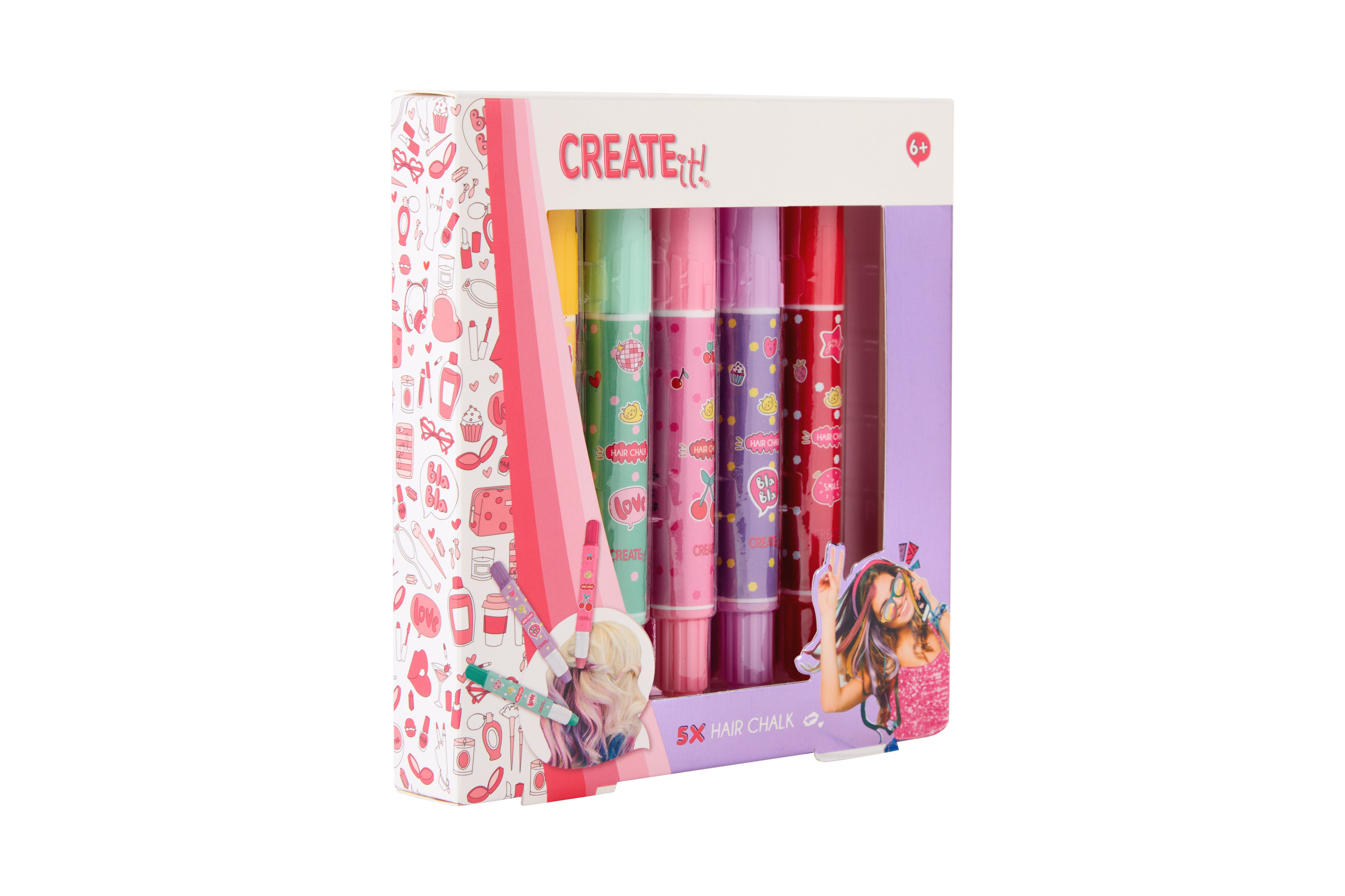 Create It! Hair Chalk Pens 5 Pack