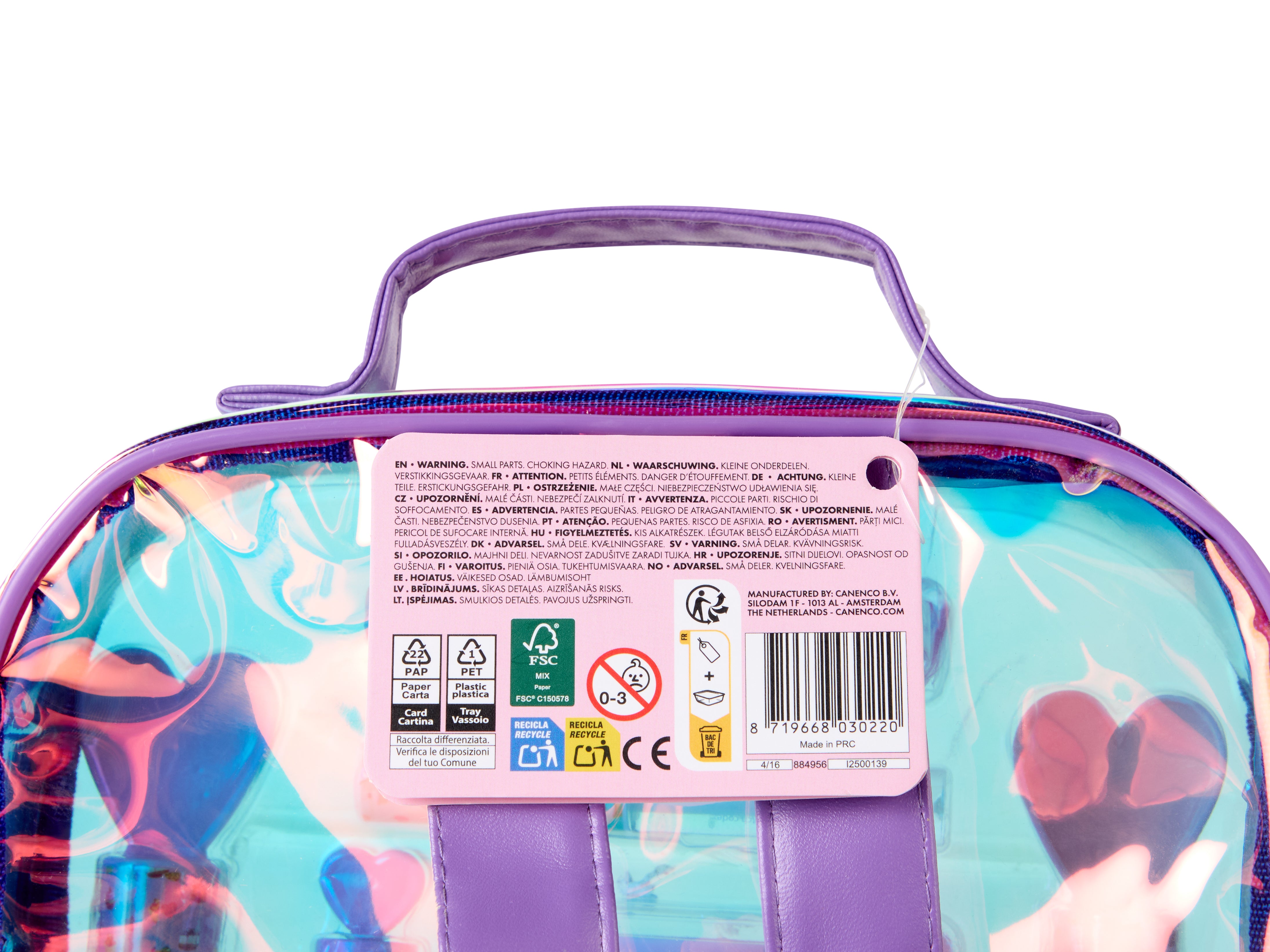 Lulu Blush Makeup Backpack