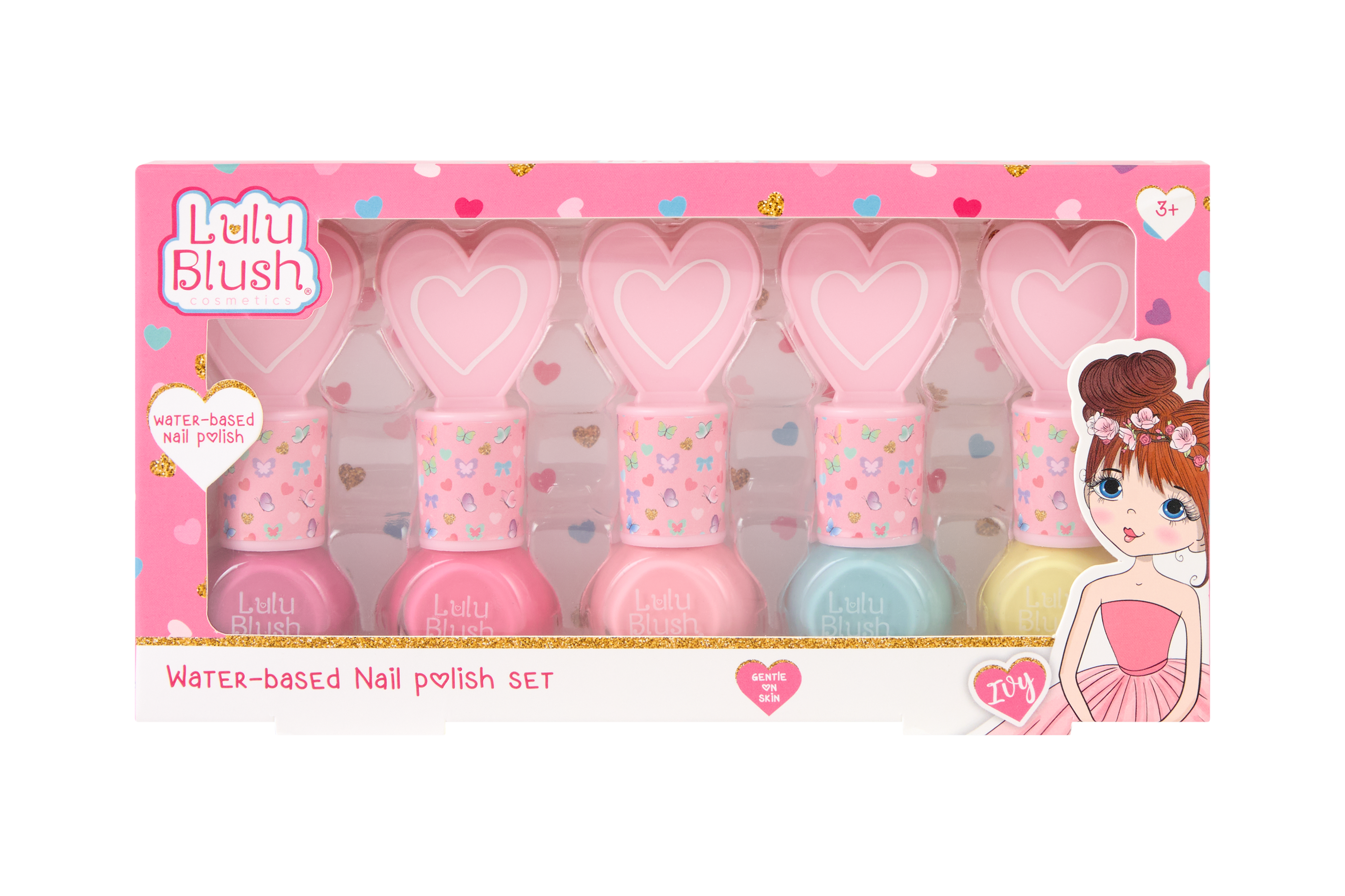 Lulu Blush Nail Polish 5 Pack