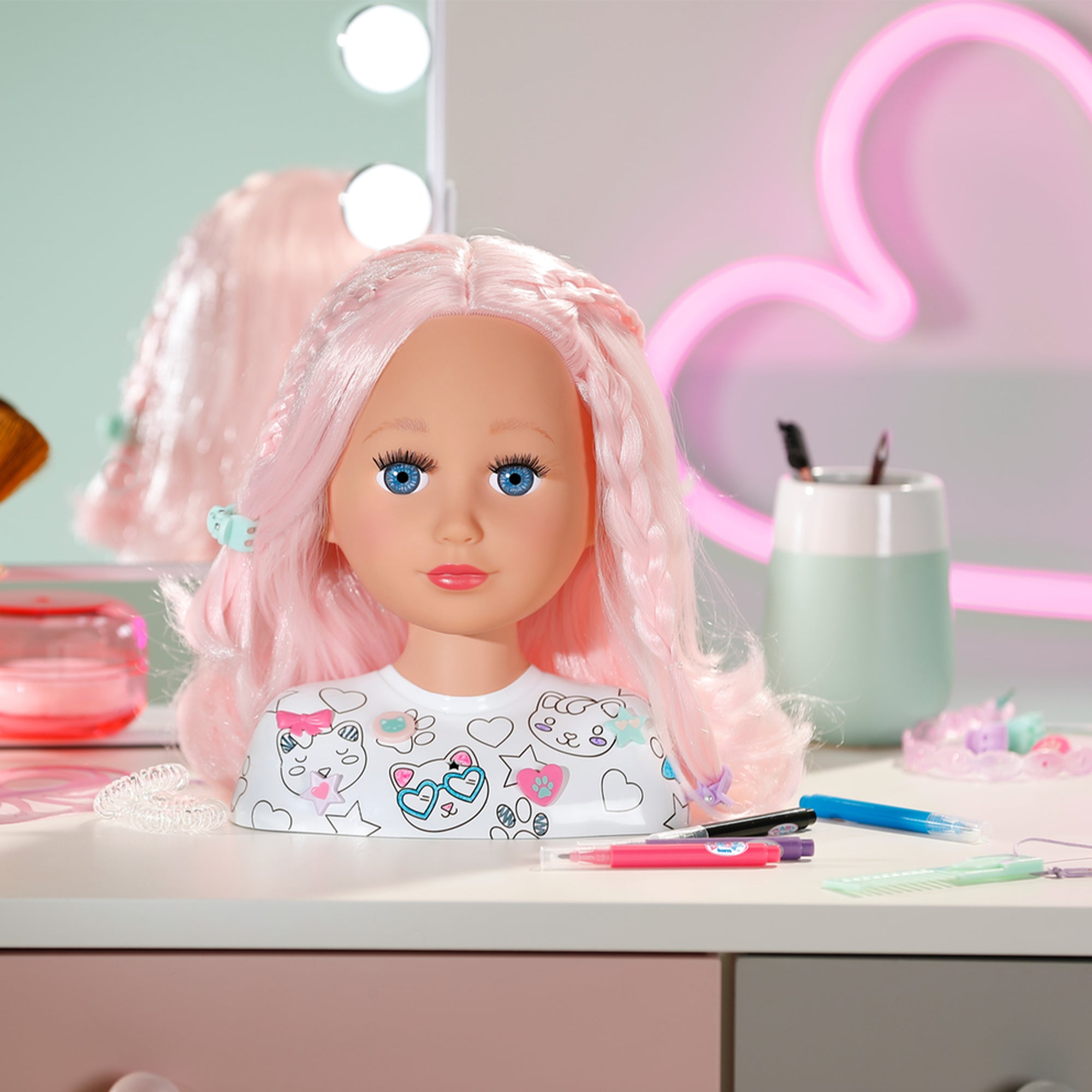 Baby Born Styling Head Artist Set