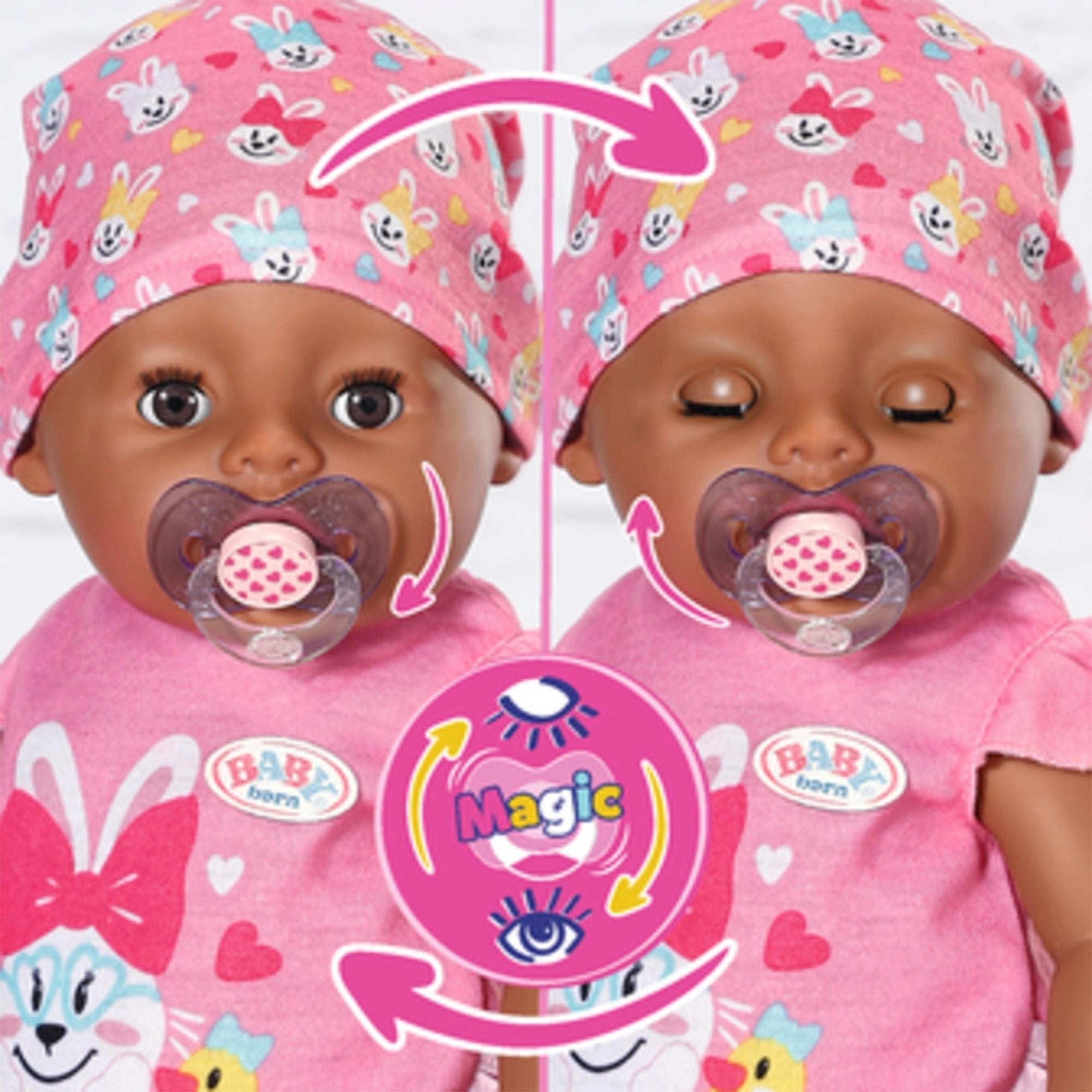 Baby Born Magic Girl Brown Eyes 43Cm