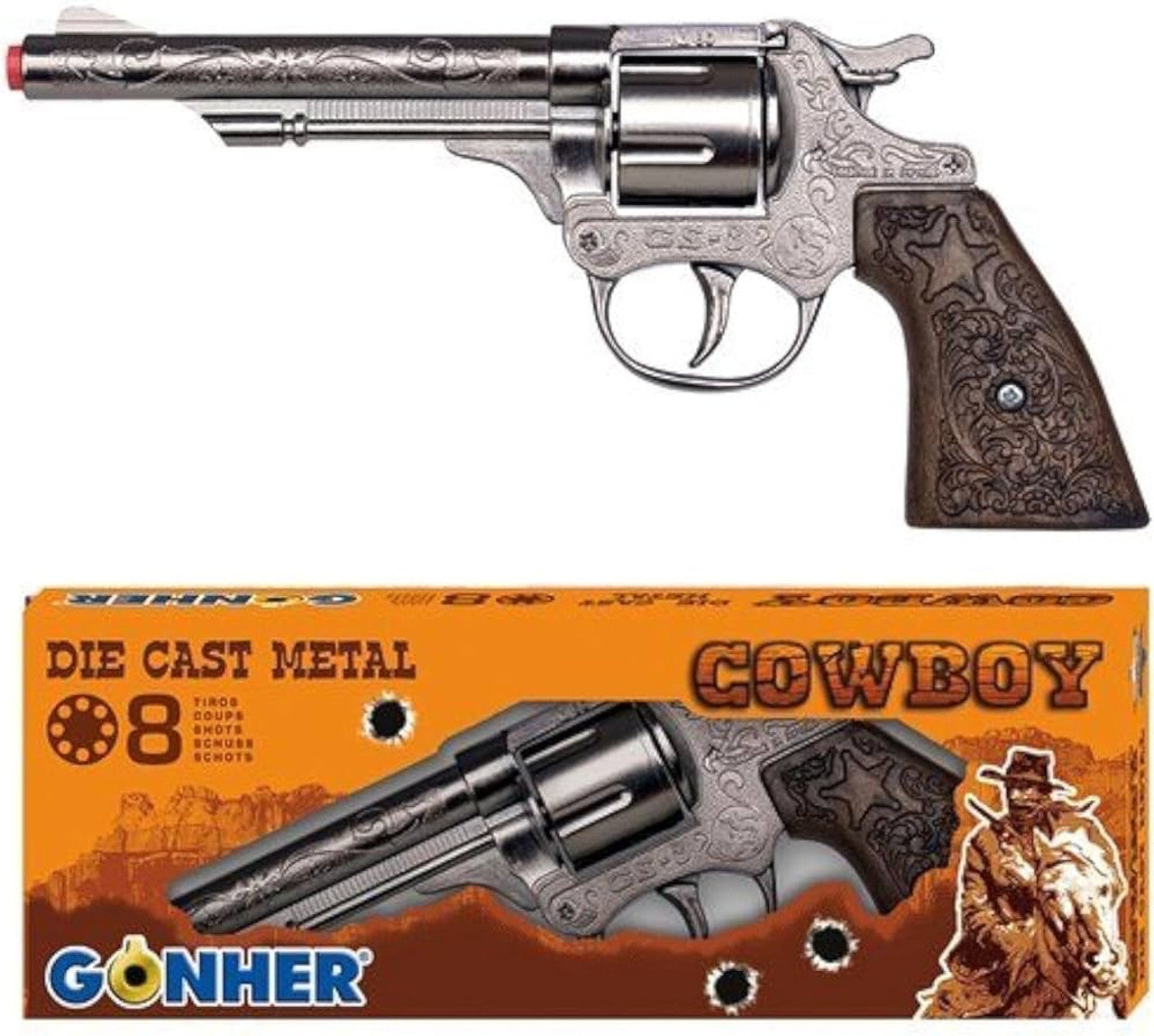 Gonher Toy Cowboy Gun