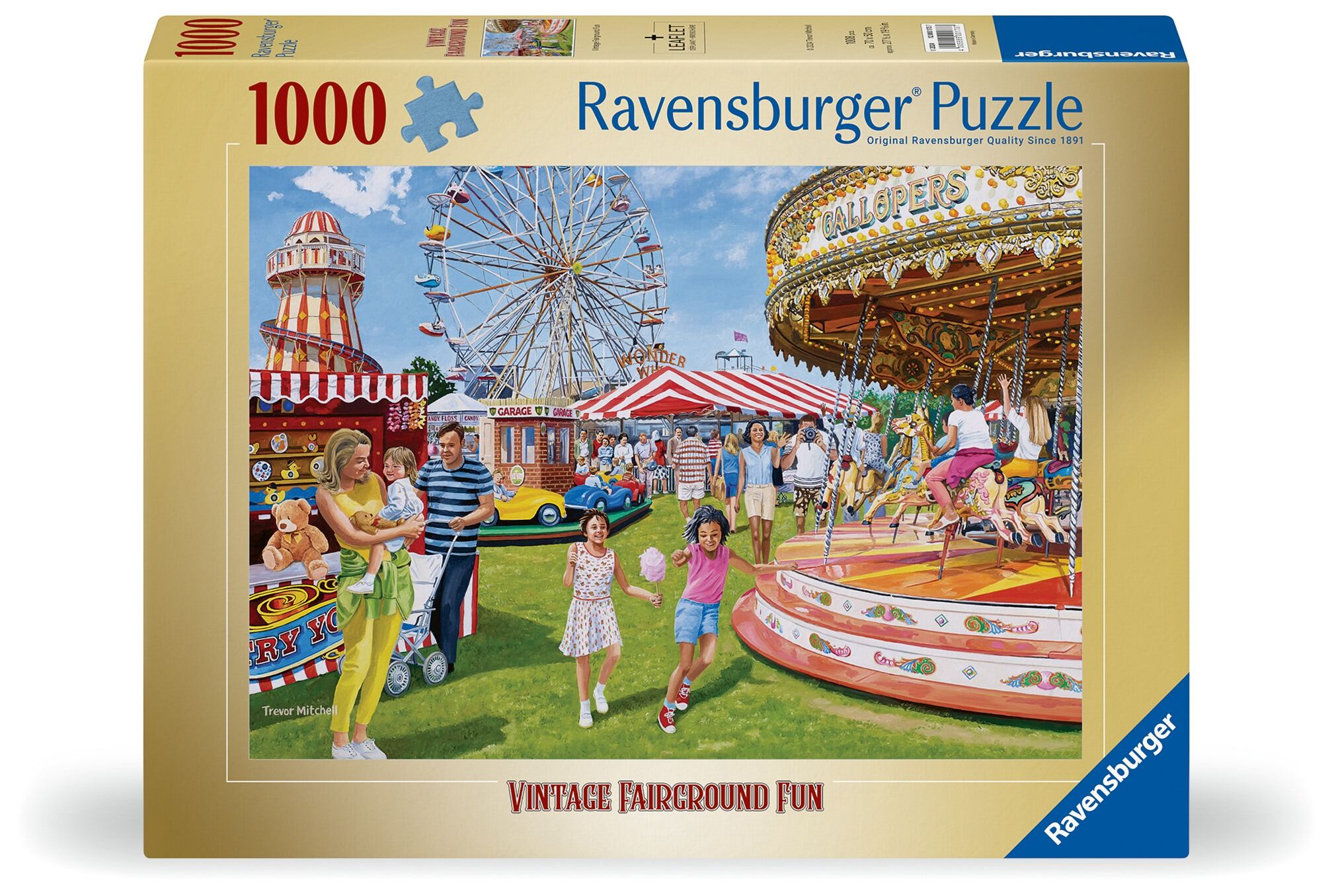 Ravensburger Vintage Fairground Fun 1000 Piece Jigsaw Puzzle
