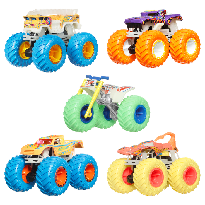Hot Wheels Monster Truck 1:64 Glow In The Dark